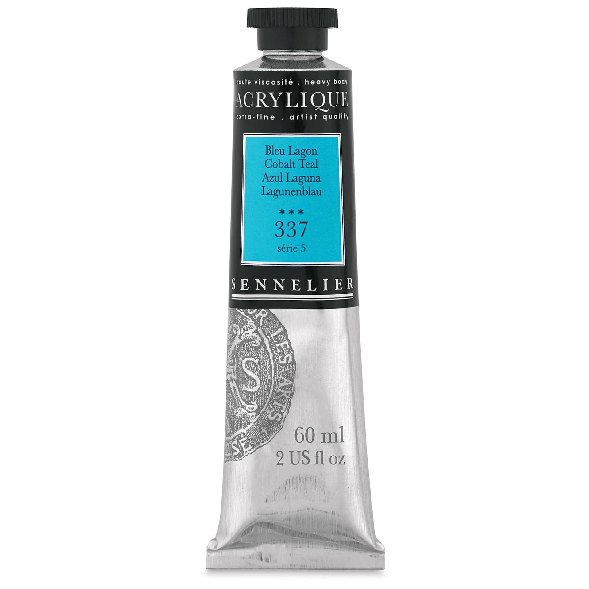 Sennelier Extra-Fine Artist Acryliques - Cobalt Teal, 60 ml tube