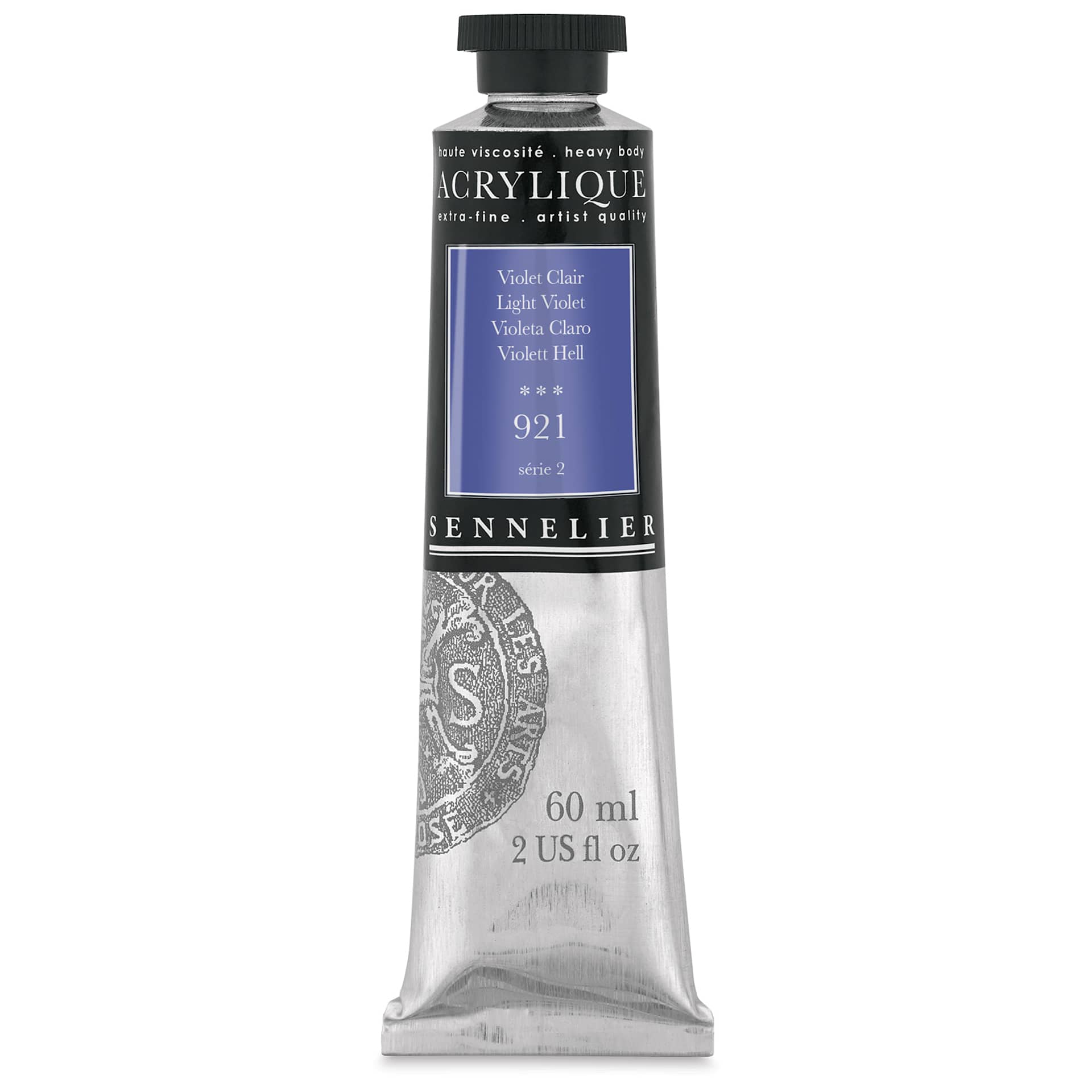 Sennelier Extra-Fine Artist Acryliques - Light Violet, 60 ml tube