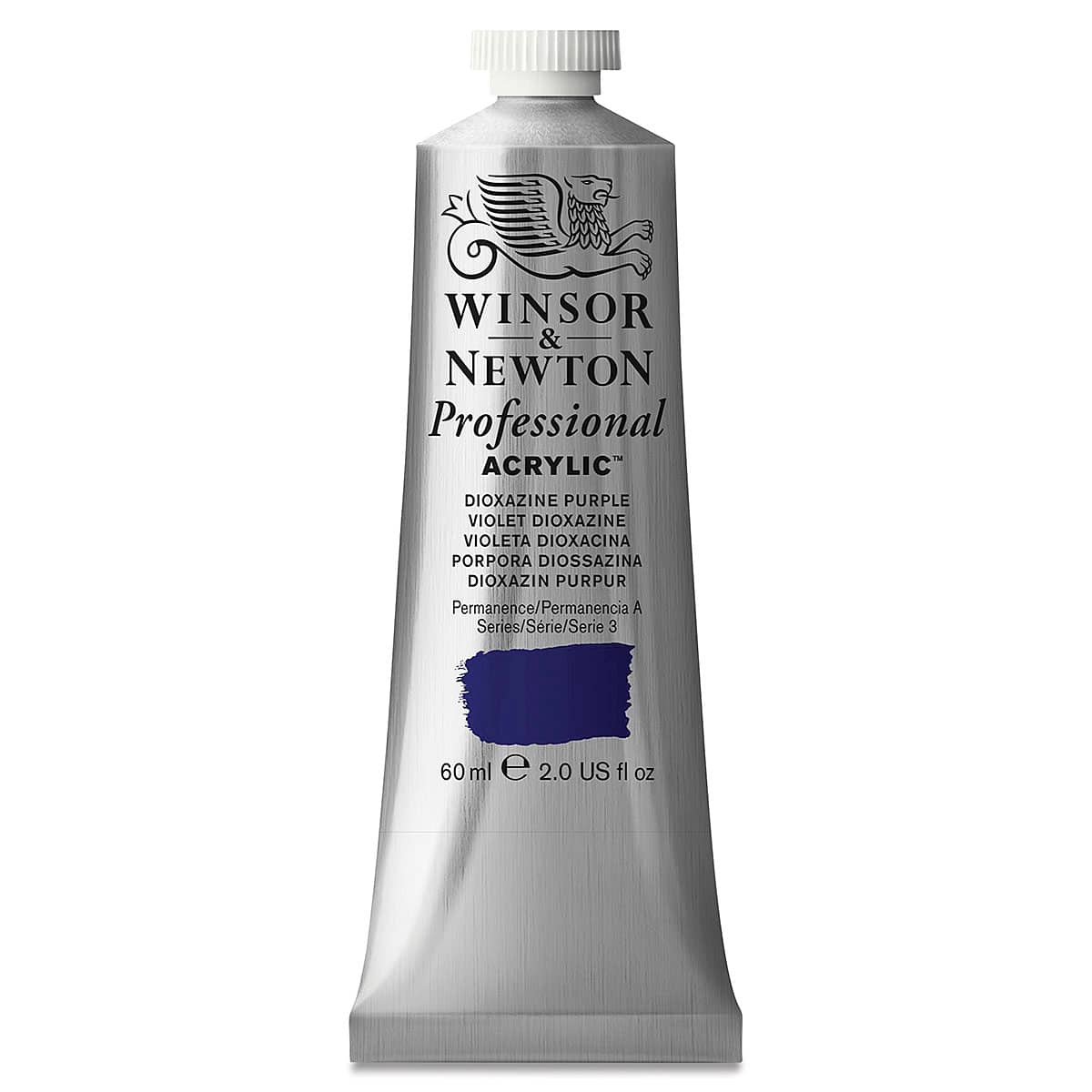 Winsor & Newton Professional Acrylics - Dioxazine Purple, 60 ml tube Winsor & Newton Professional Acrylics - Dioxazine Purple, 60 ml tube