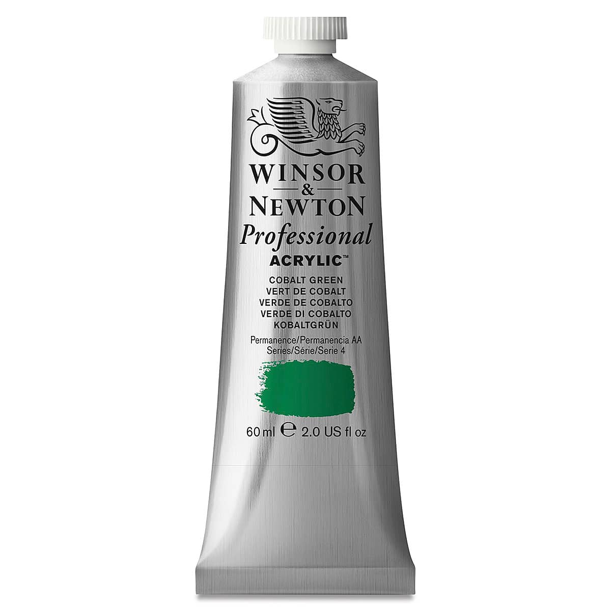 Winsor & Newton Professional Acrylics - Cobalt Green, 60 ml tube