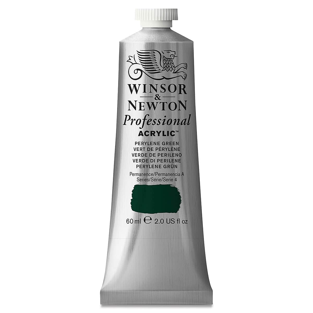 Winsor & Newton Professional Acrylics - Perylene Green, 60 ml tube