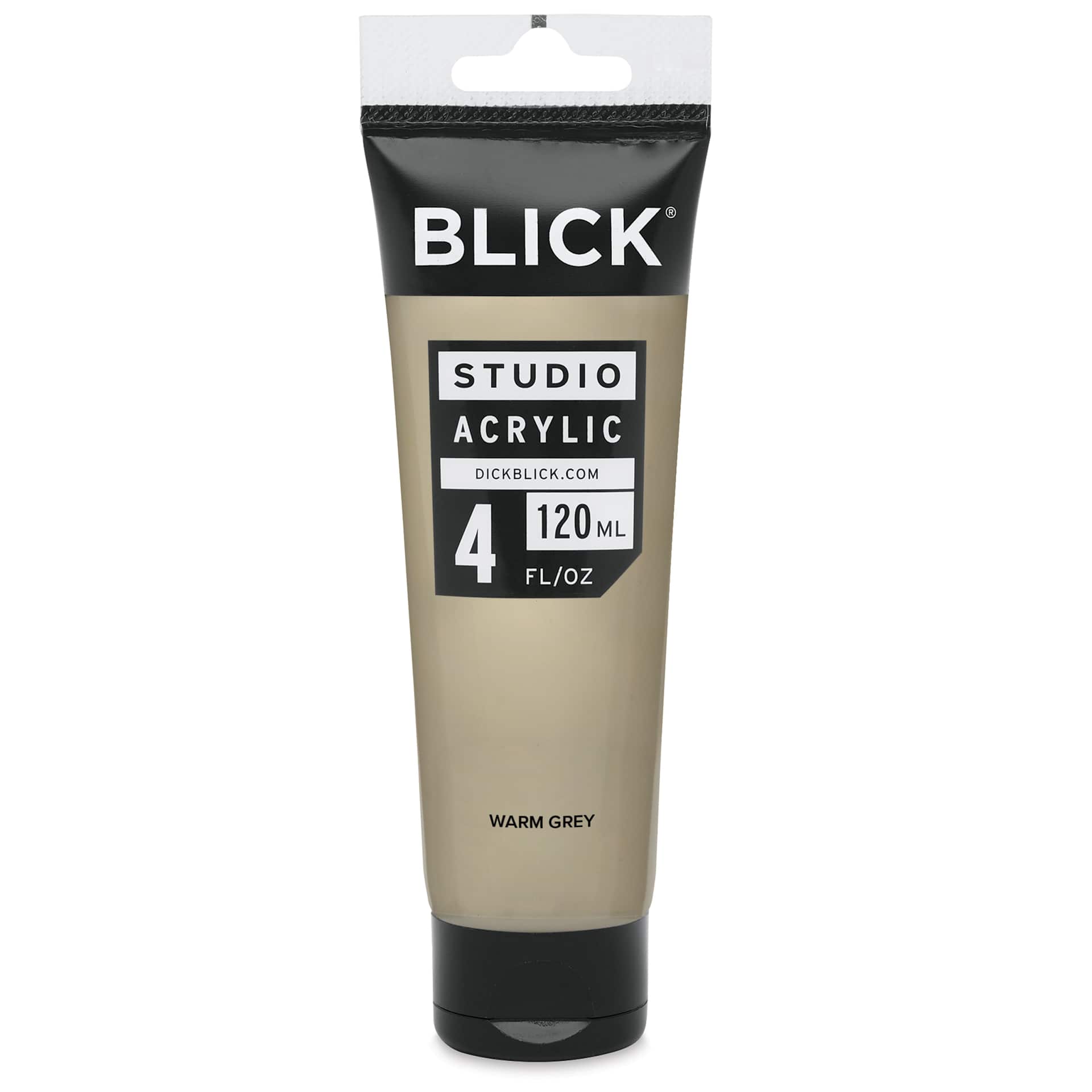 Blick Studio Acrylics - Warm Grey, 4 oz tube
