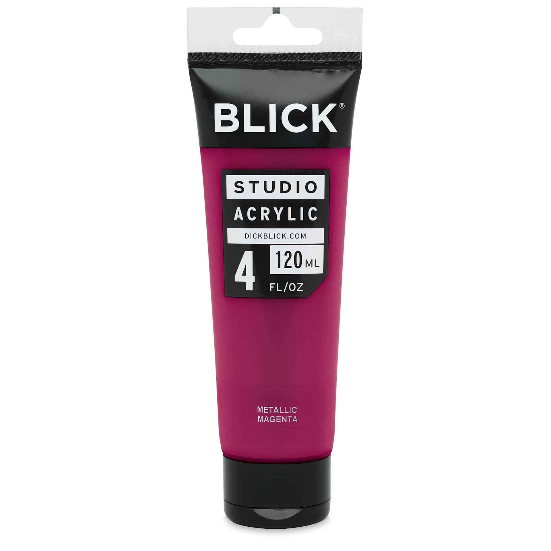 Blick Studio Acrylics - Magenta (Metallic), 4 oz tube