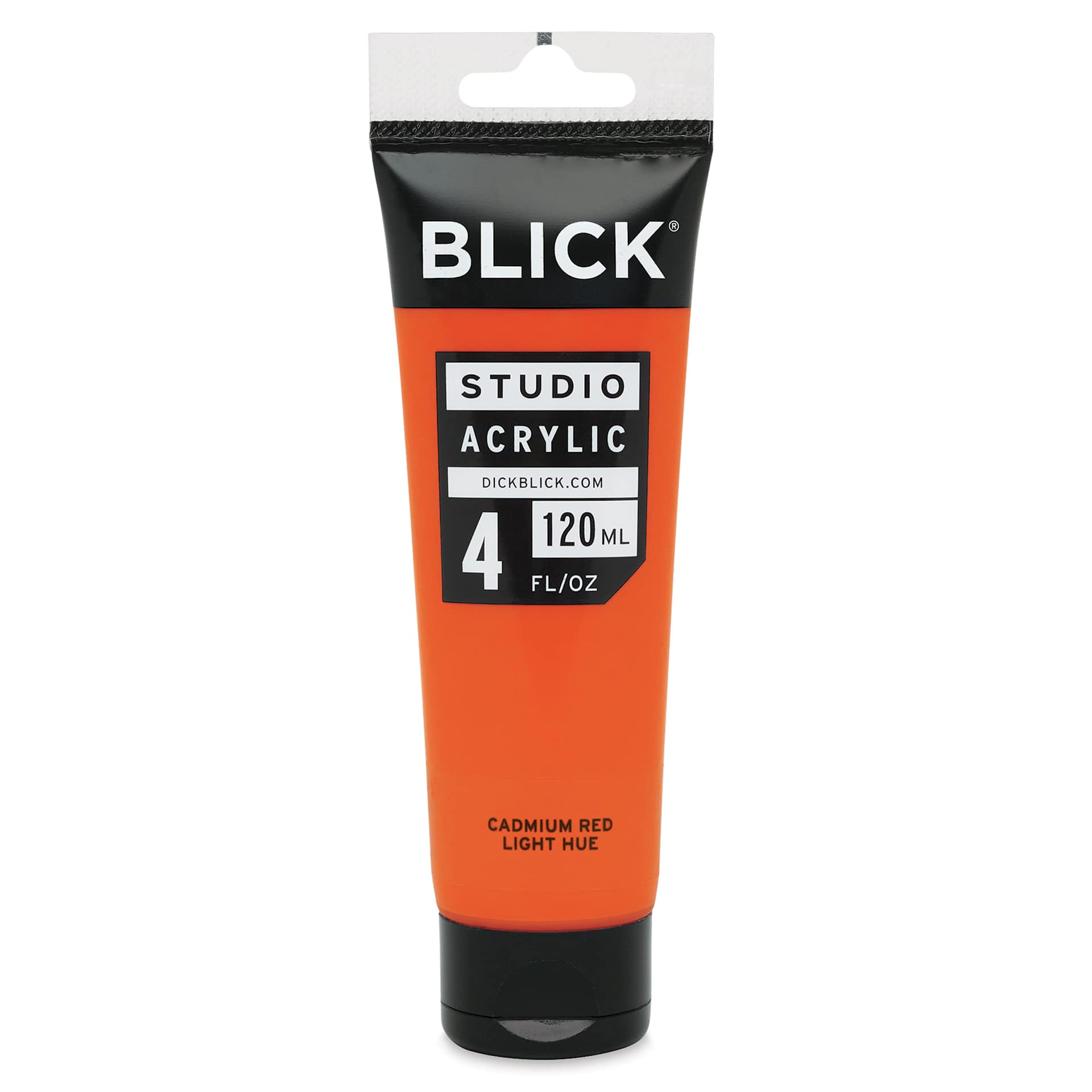 Blick Studio Acrylics - Cadmium Red Light Hue, 4 oz tube