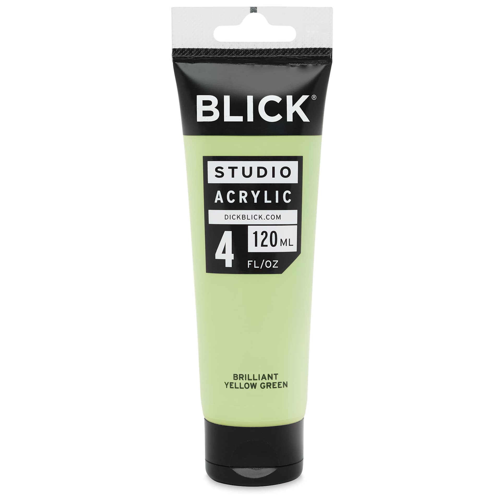 Blick Studio Acrylics - Brilliant Yellow Green, 4 oz tube