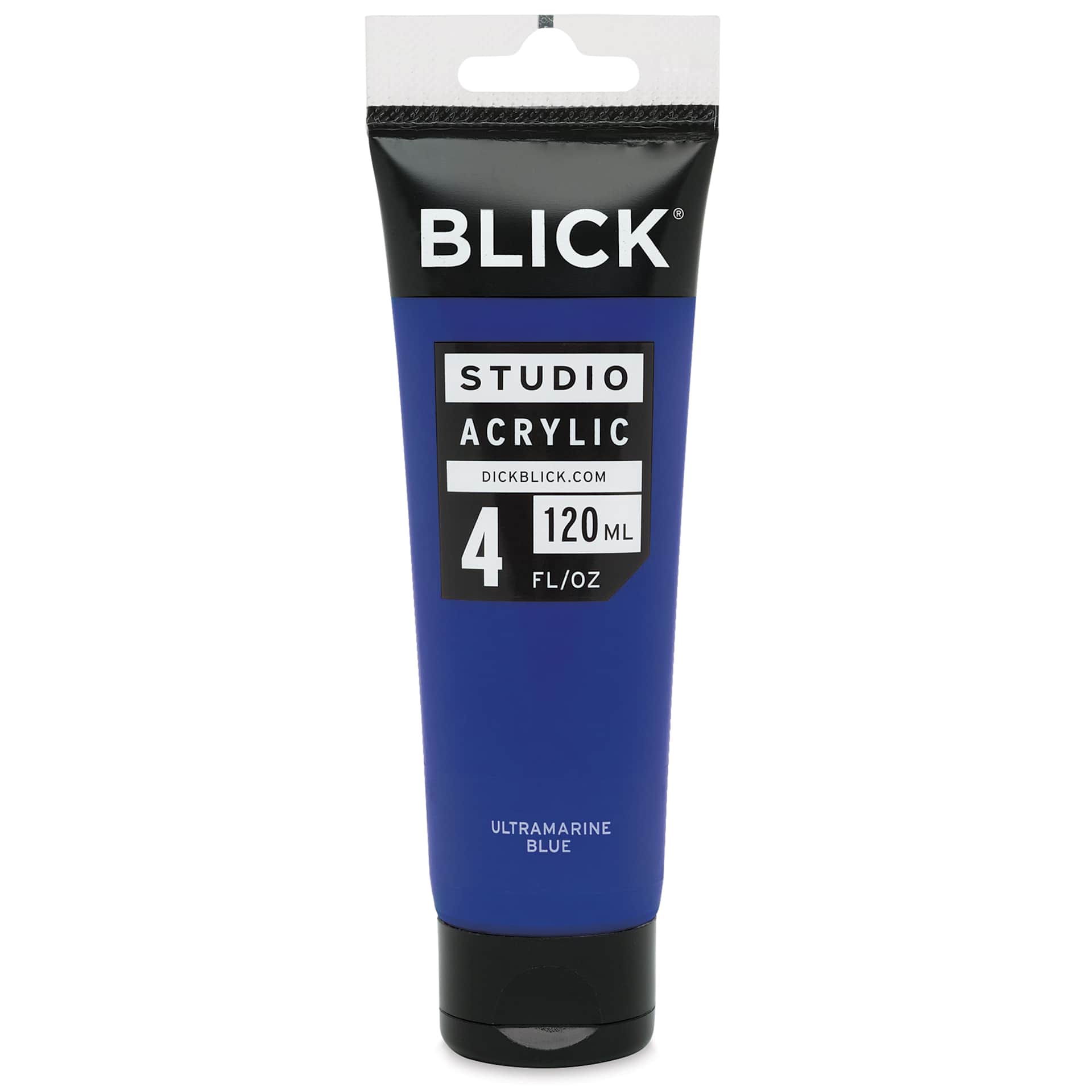 Blick Studio Acrylics - Ultramarine Blue, 4 oz tube
