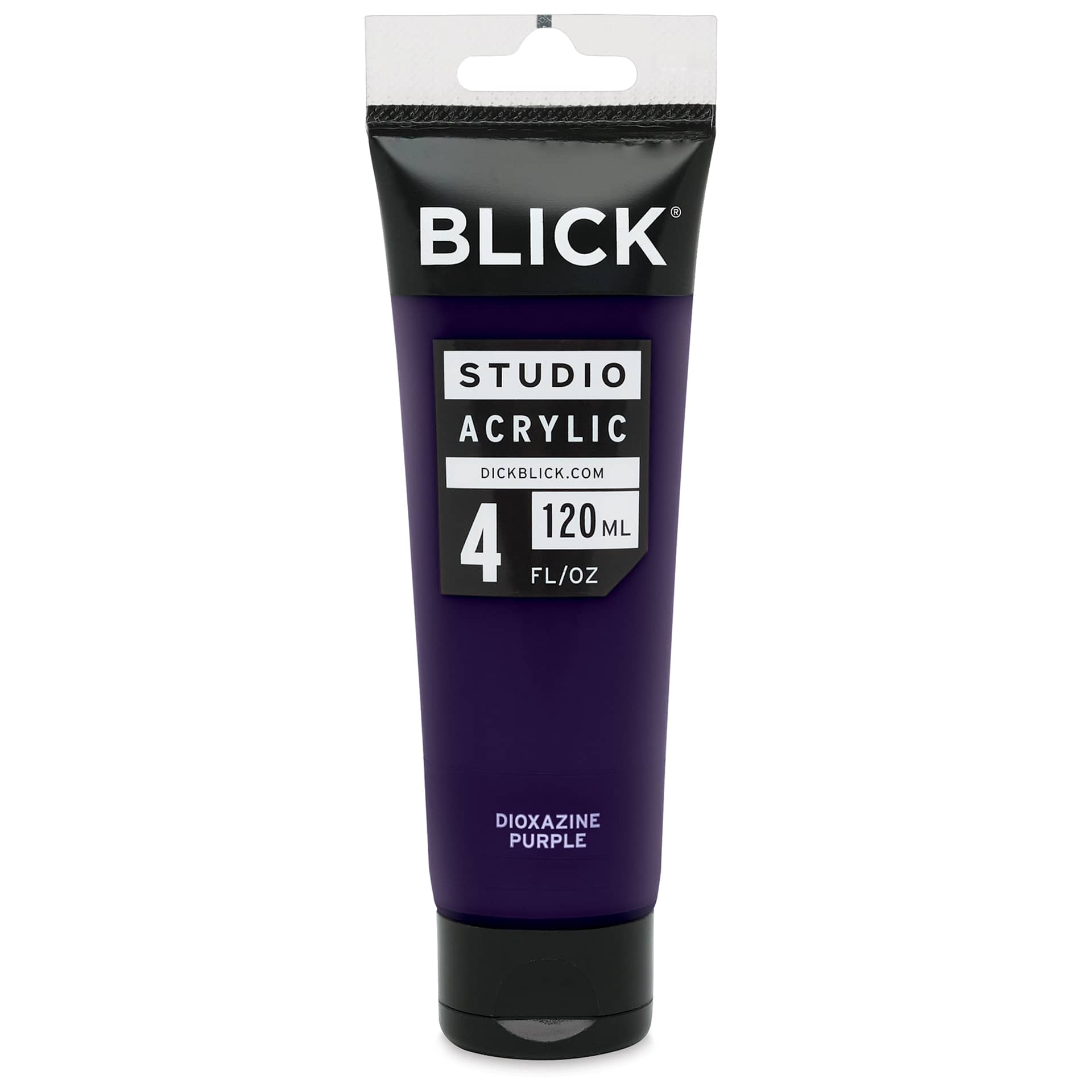 Blick Studio Acrylics - Dioxazine Purple, 4 oz tube