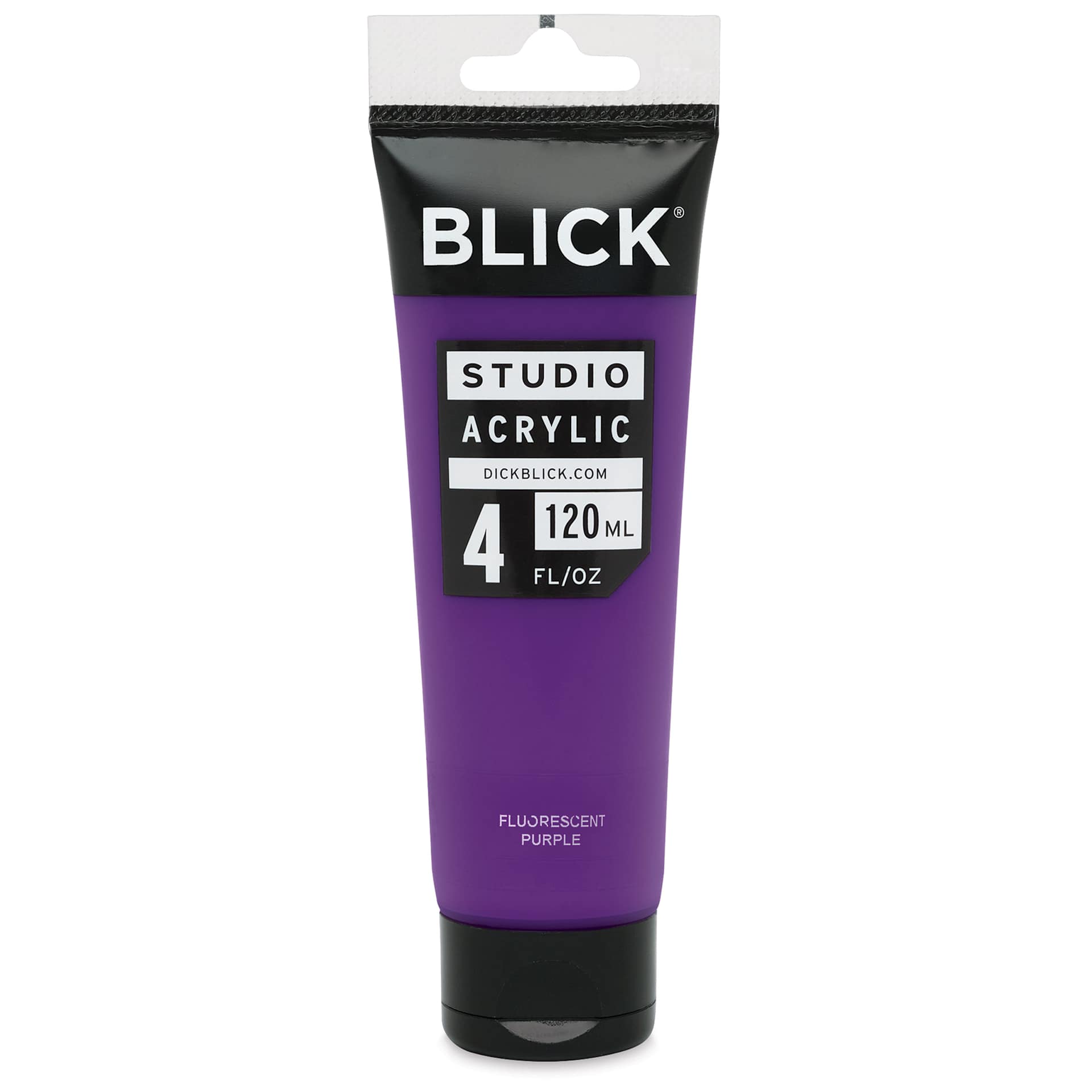 Blick Studio Acrylics – Fluorescent Purple, 4 oz tube