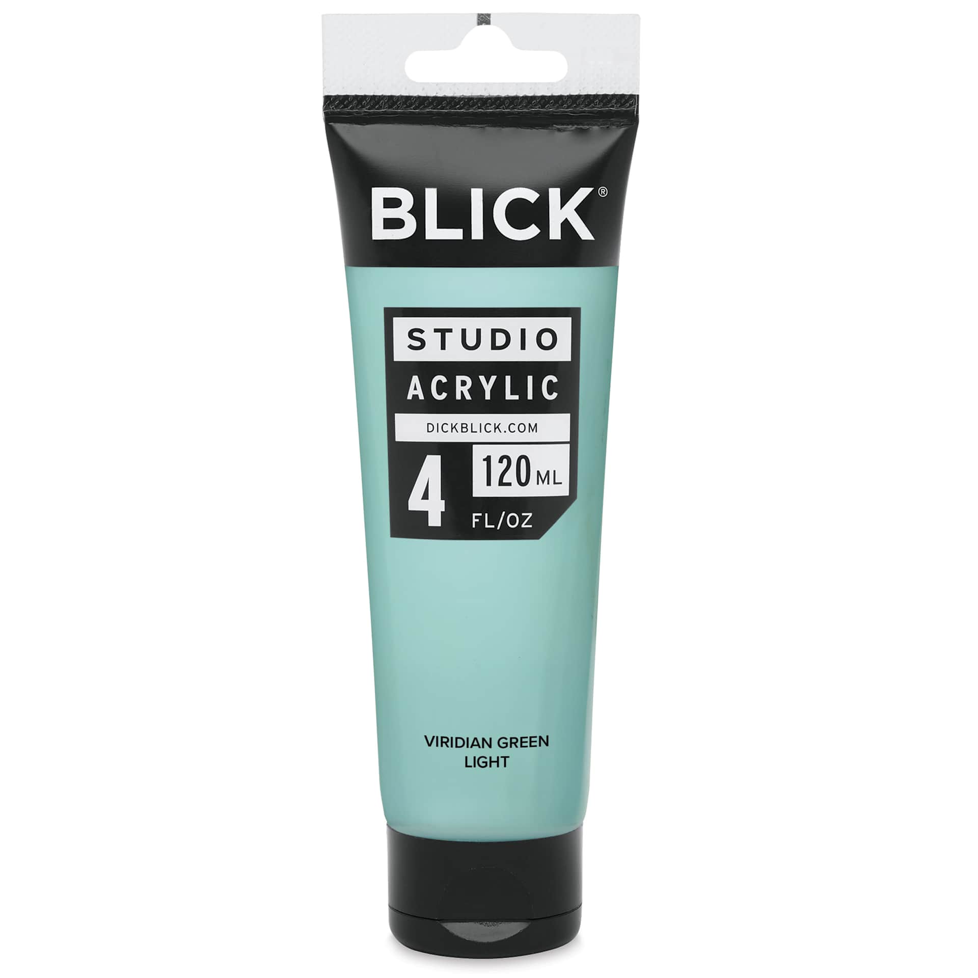 Blick Studio Acrylics - Viridian Green Light, 4 oz tube