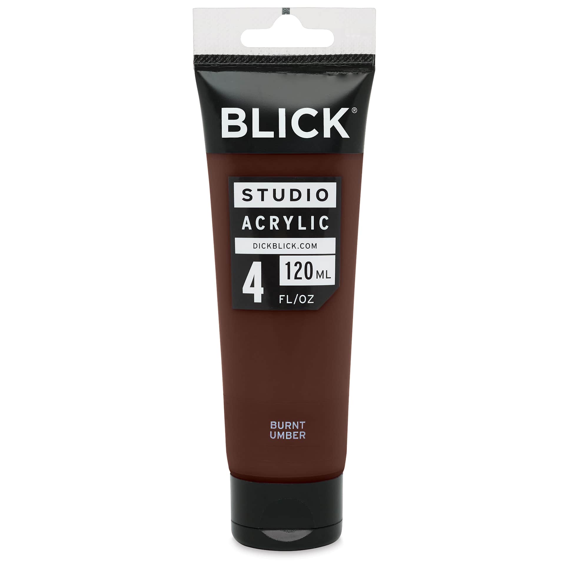 Blick Studio Acrylics - Burnt Umber, 4 oz tube Blick Studio Acrylics - Burnt Umber, 4 oz tube