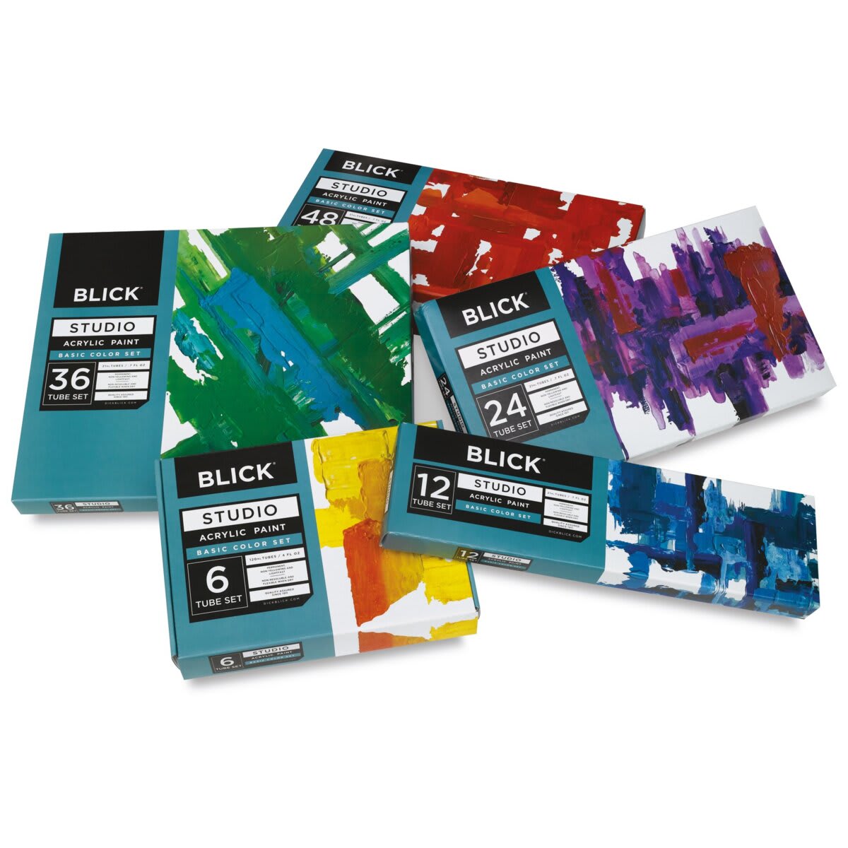 Blick Studio Acrylic Paints and Sets, various sets