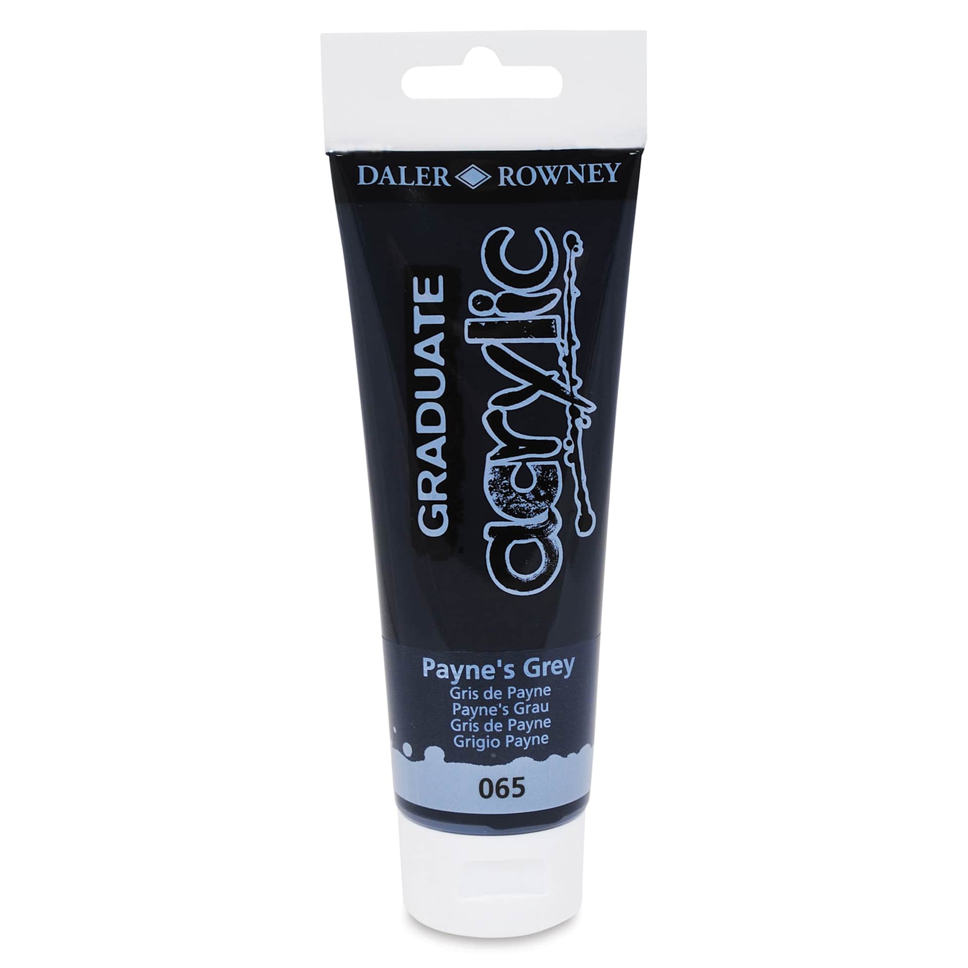 Daler-Rowney Graduate Acrylics - Payne's Gray, 120 ml tube