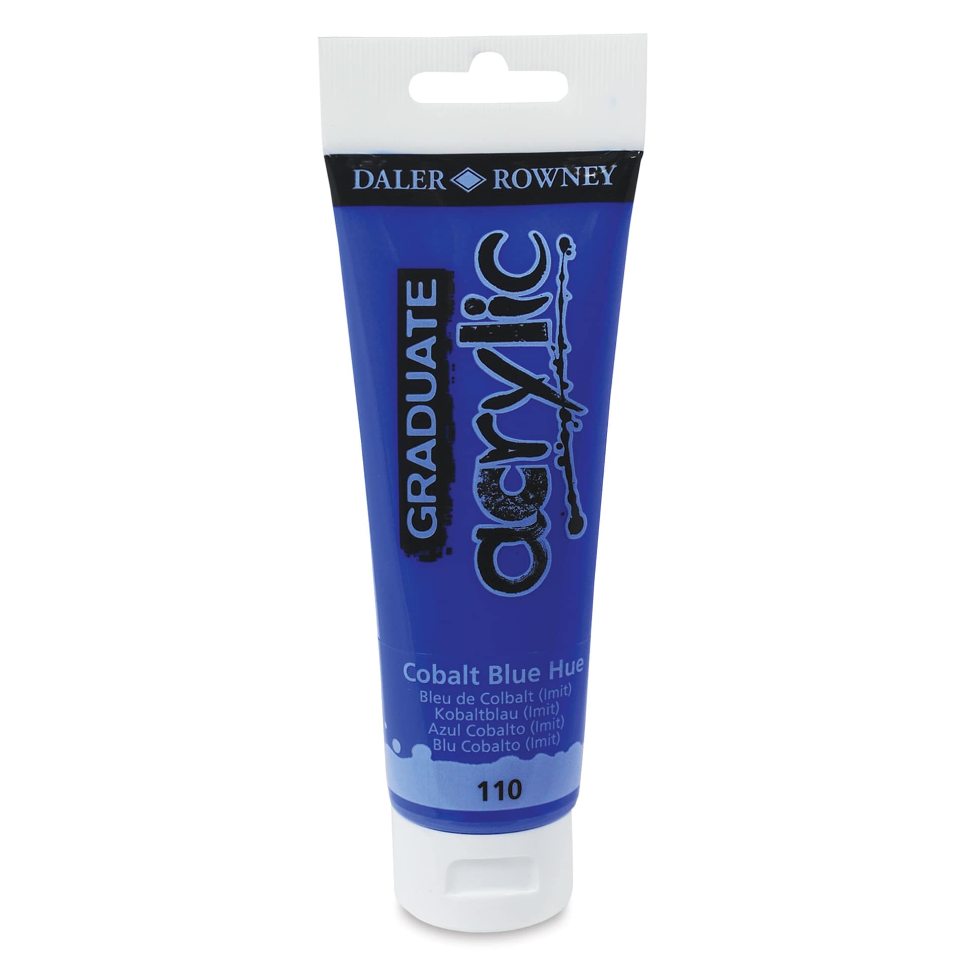 Daler-Rowney Graduate Acrylics - Cobalt Blue Hue, 120 ml tube