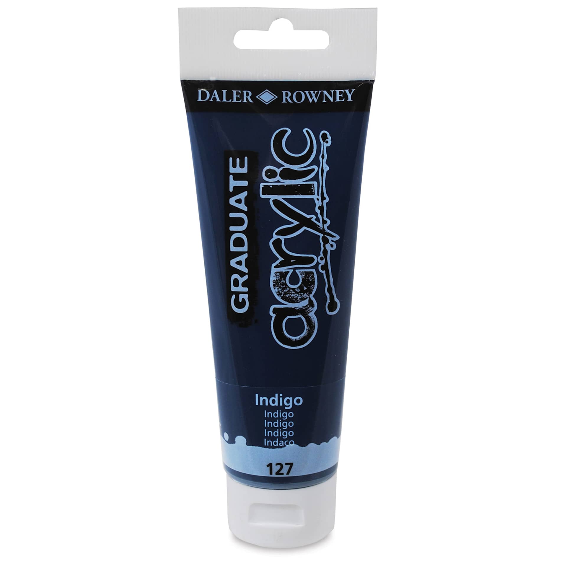 Daler-Rowney Graduate Acrylics - Indigo, 120 ml tube