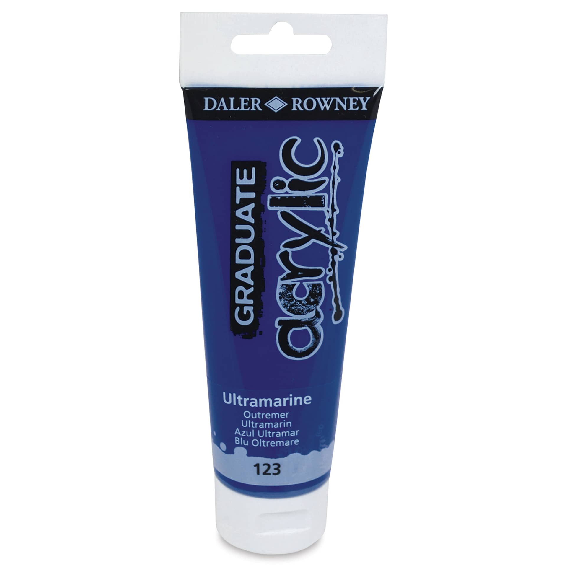 Daler-Rowney Graduate Acrylics - Ultramarine, 120 ml tube