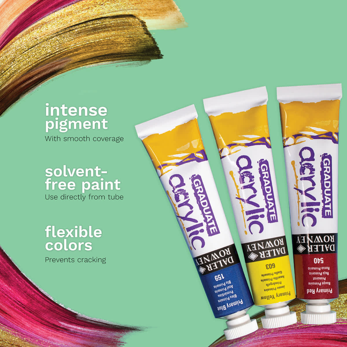 Graduate Acrylic Color Sets 48-Color Set - 22ml Tubes