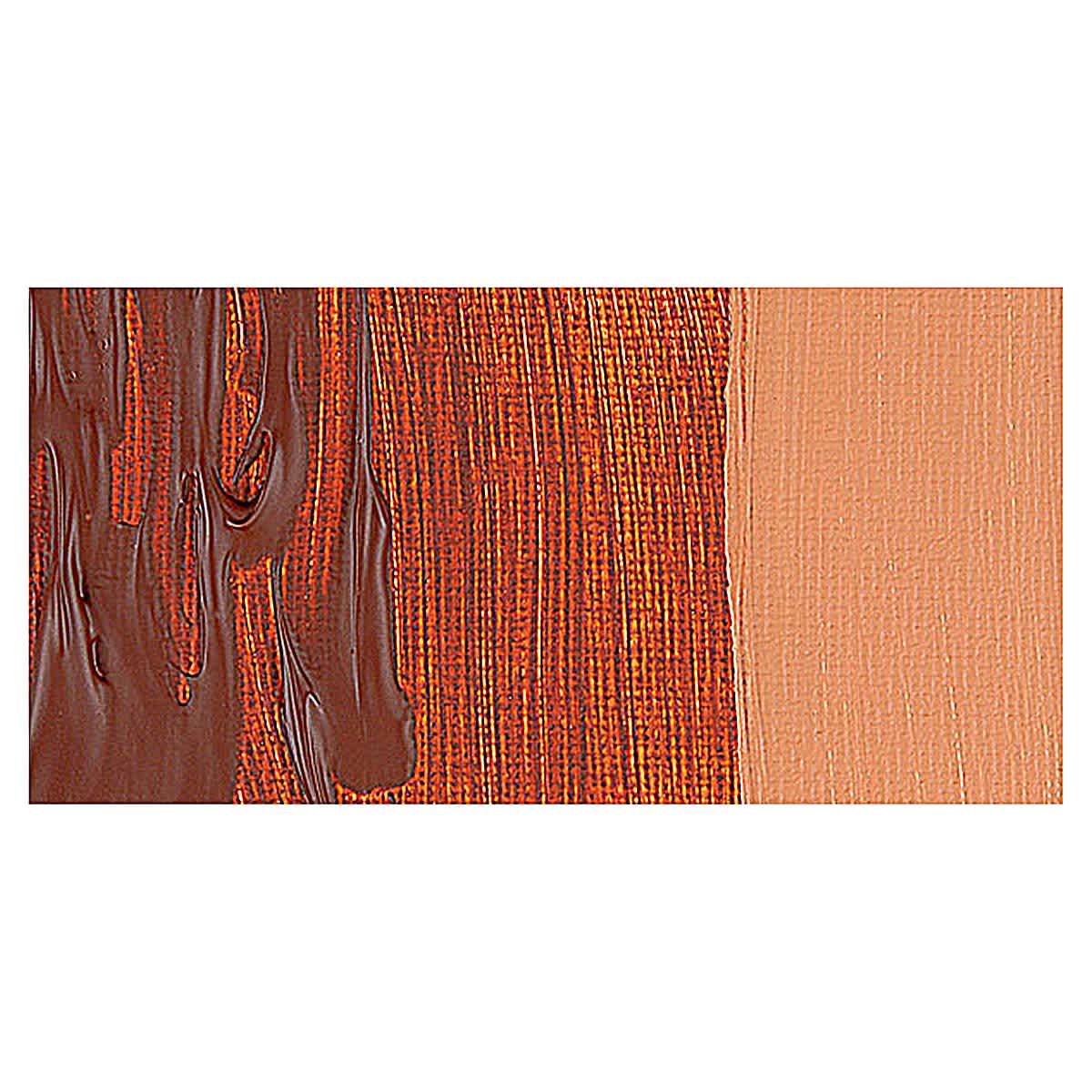 Daler-Rowney Graduate Acrylic Paint - Burnt Sienna swatch