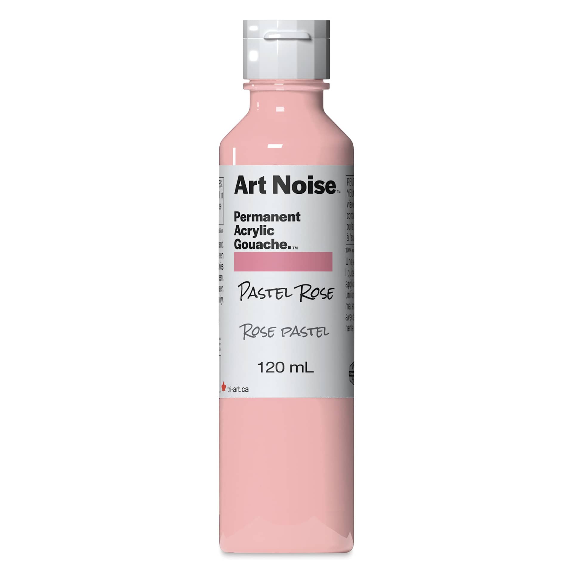 Tri-Art Art Noise Permanent Acrylic Gouache - Pastel Rose, 120 ml, Bottle