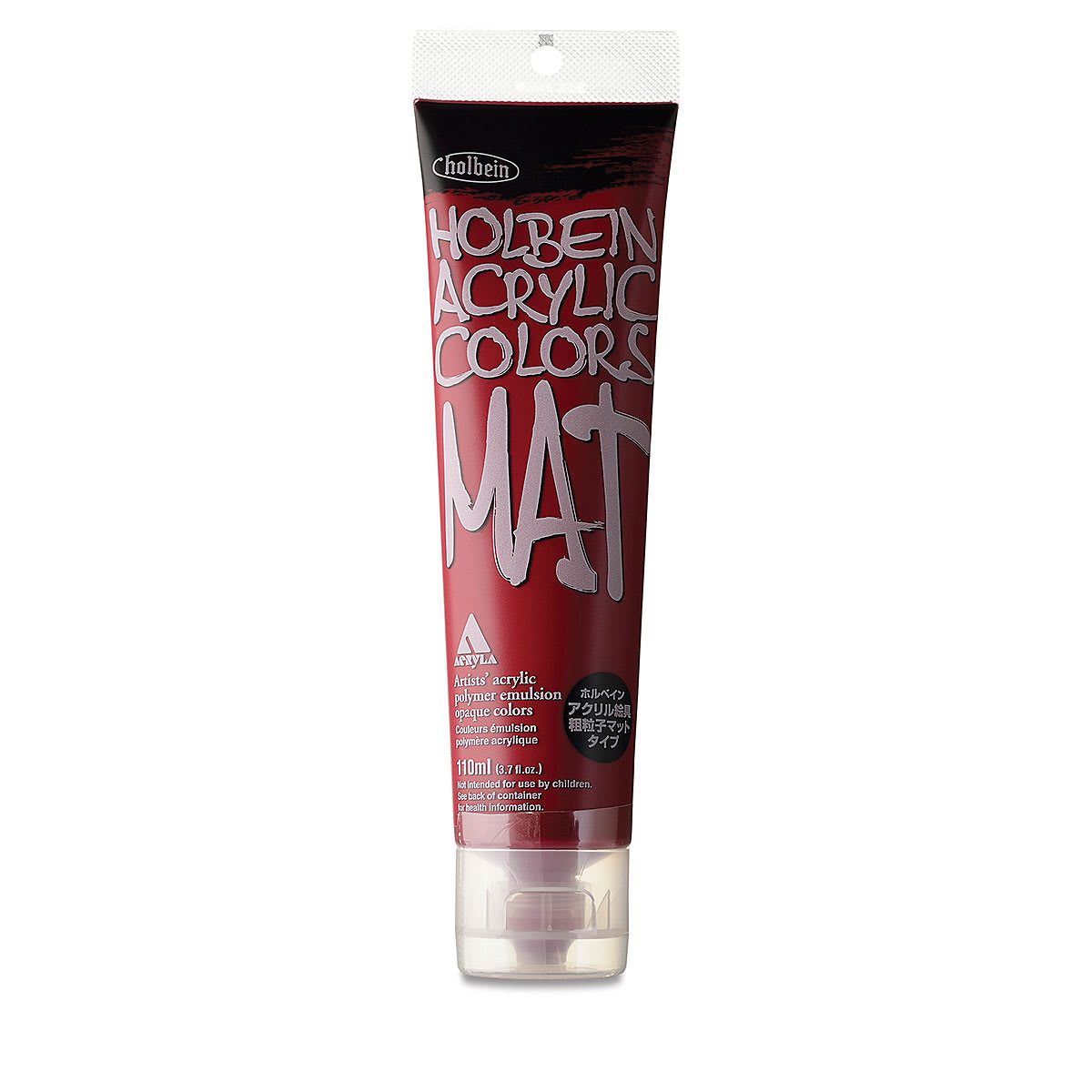 Holbein Mat Acrylic - Wine Red, 110 ml tube