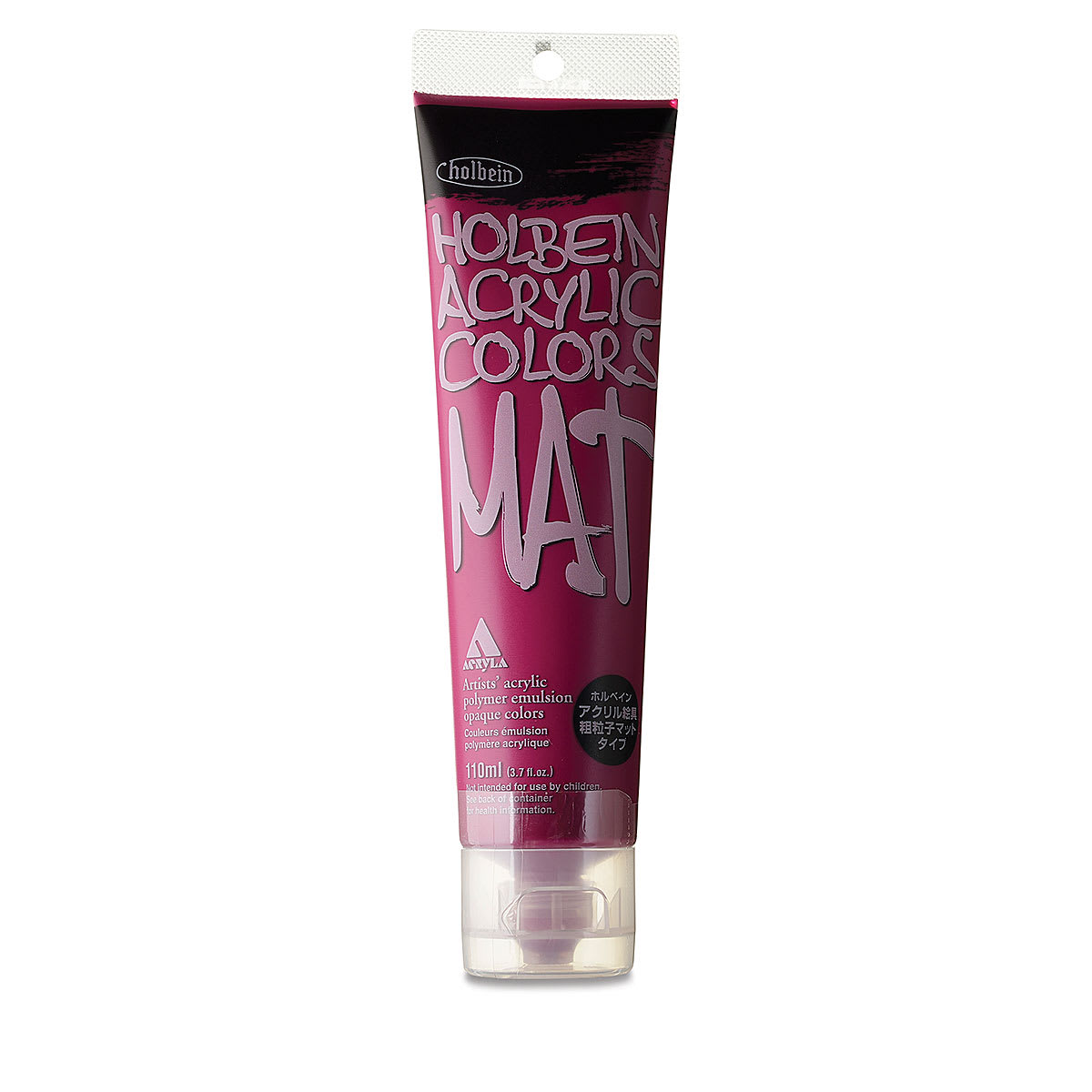 Holbein Mat Acrylic - Rose Violet, 110 ml tube