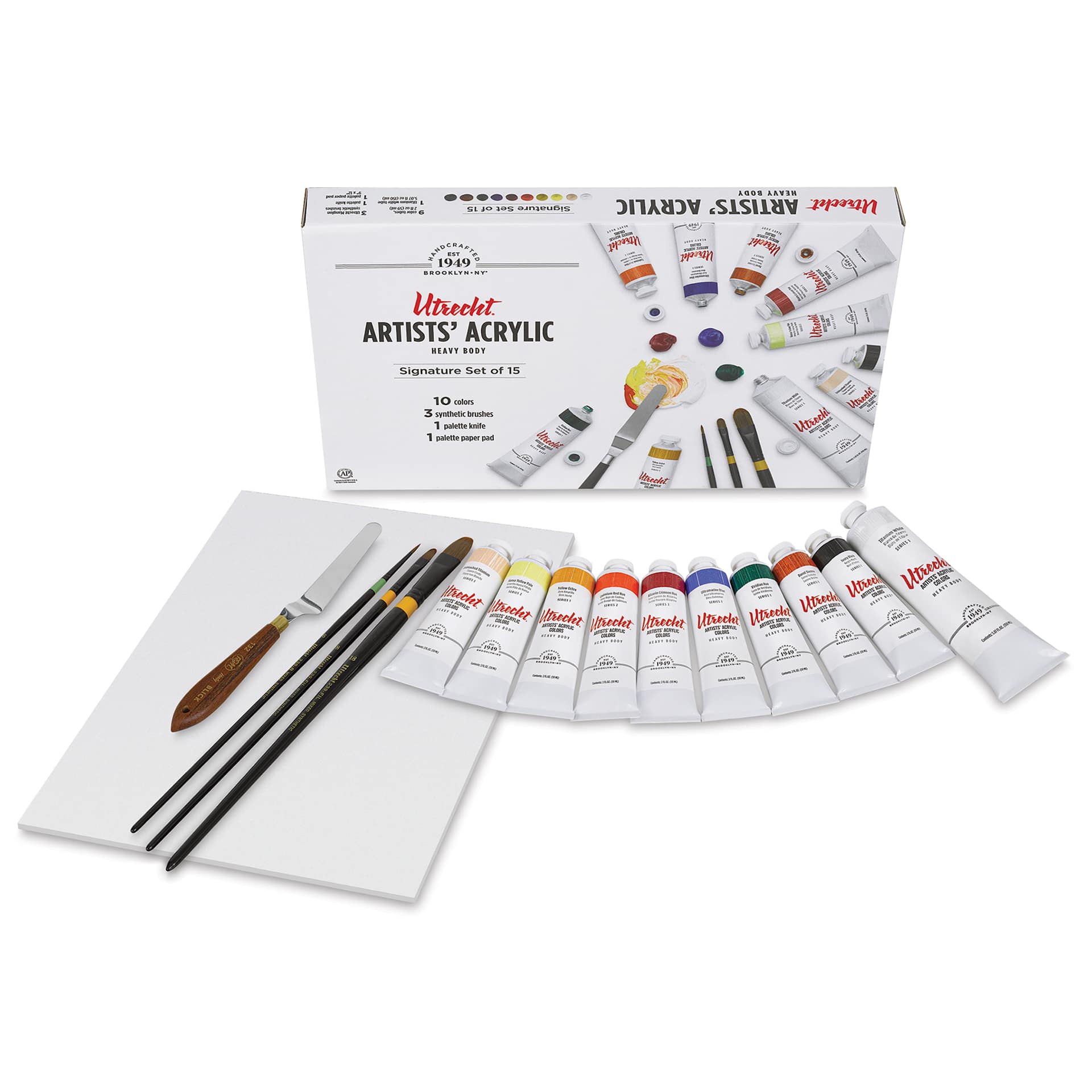 Utrecht Artists' Acrylic Paints - Signature Set