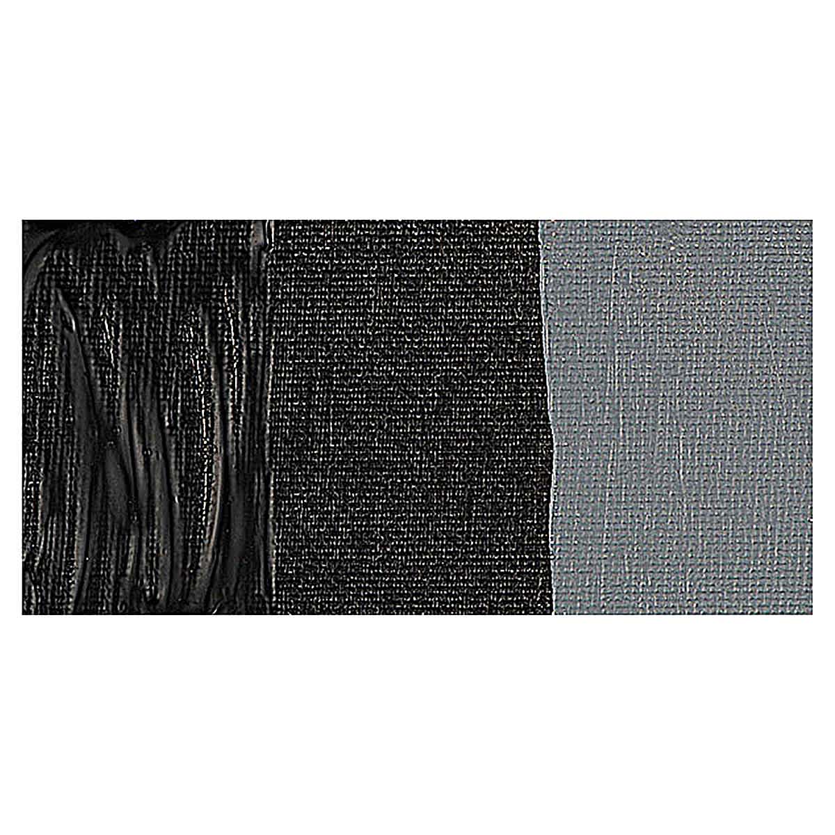 Utrecht Artists' Acrylic Paint - Ivory Black swatch
