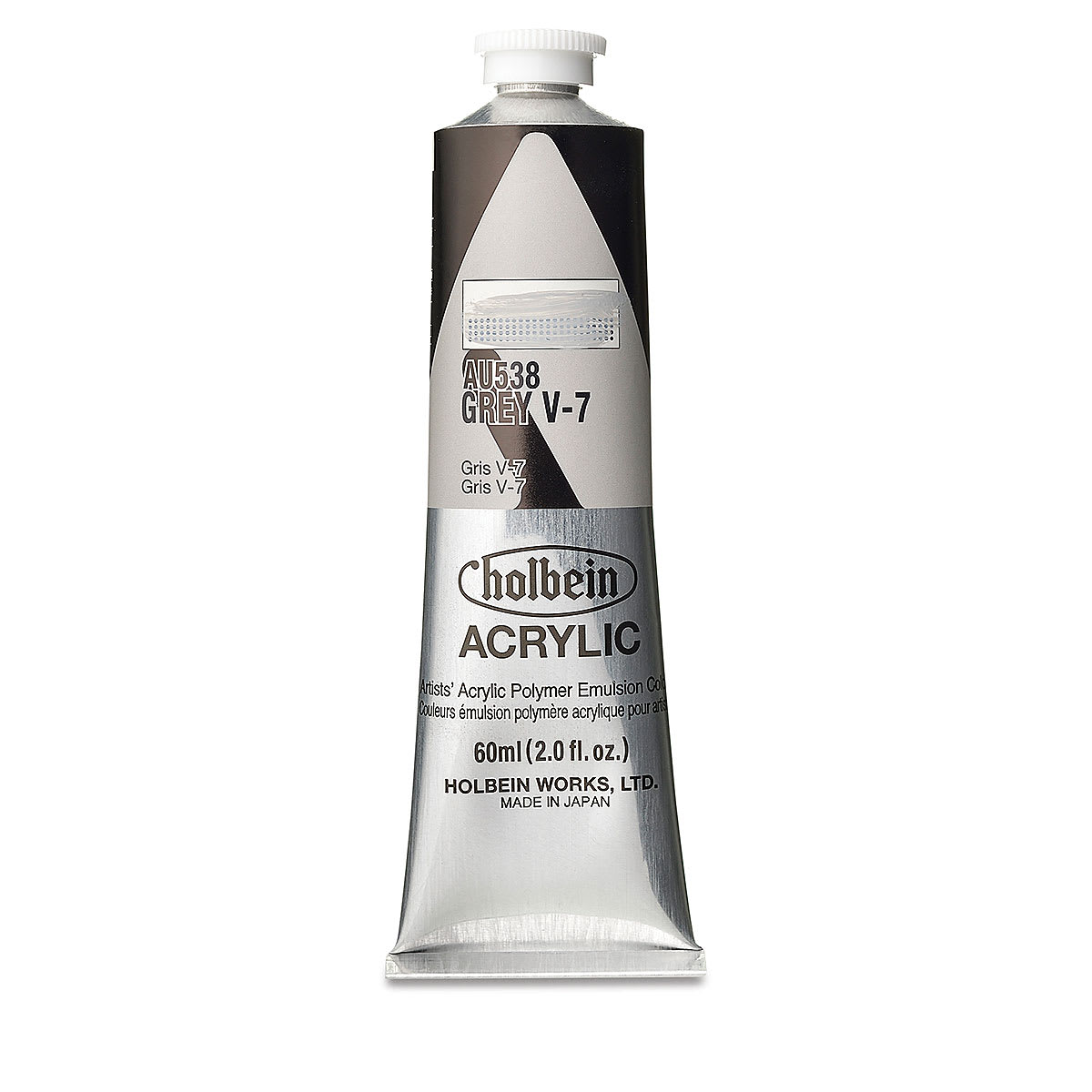 Holbein Heavy Body Artist Acrylics - Gray V-7, 60 ml tube