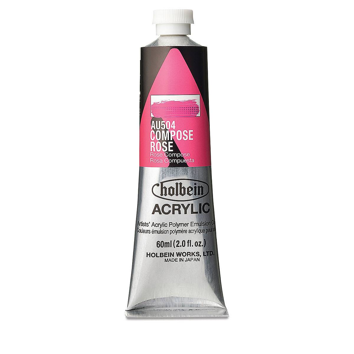 Holbein Heavy Body Artist Acrylics - Compose Rose, 60 ml tube