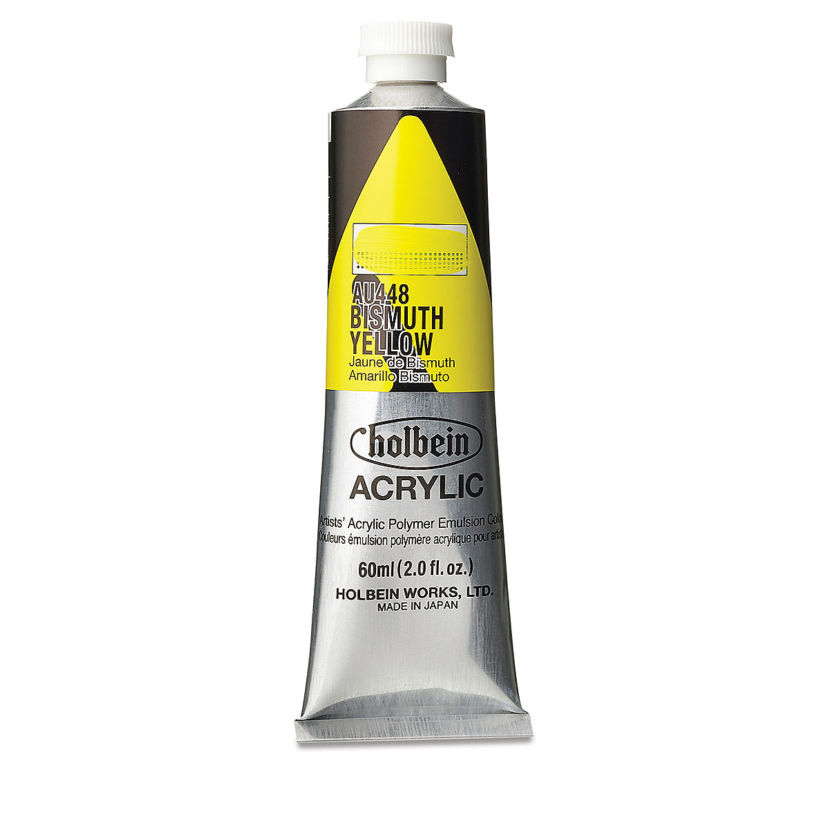 Holbein Heavy Body Artist Acrylics - Bismuth Yellow, 60 ml tube