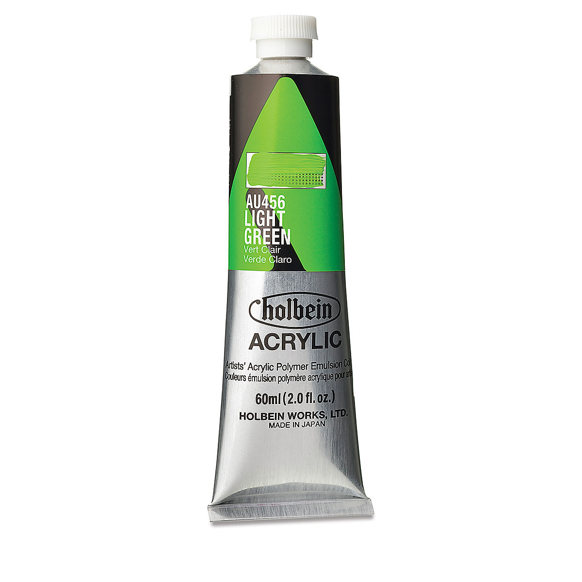 Holbein Heavy Body Artist Acrylics - Light Green, 60 ml tube