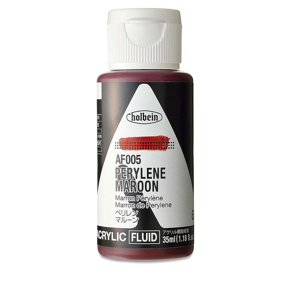 Holbein Fluid Acrylics - Perylene Maroon, 35 ml Bottle