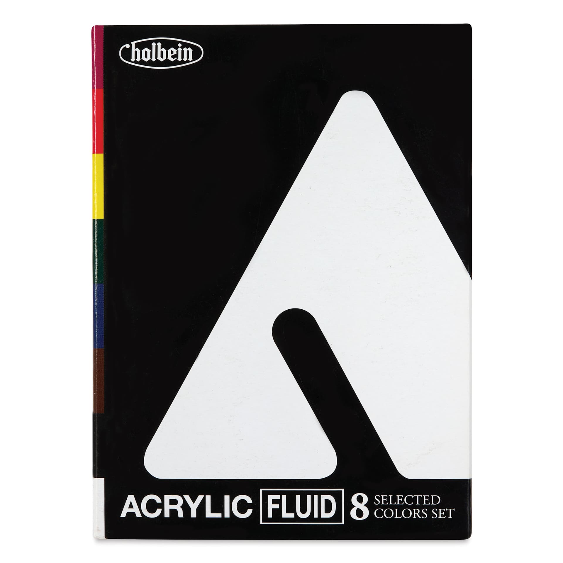 Holbein Fluid Acrylics - Set of 8, 35 ml front of package