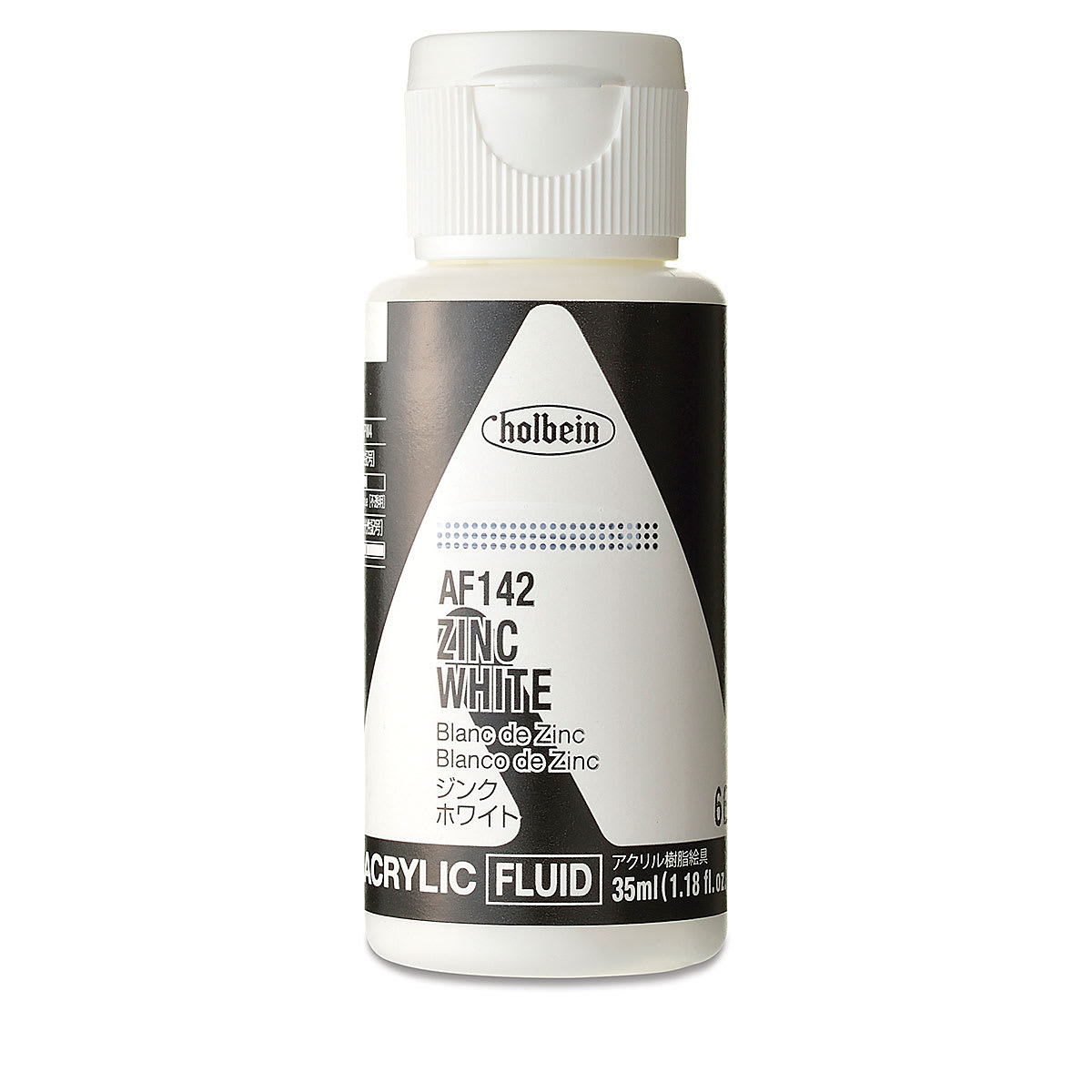 Holbein Fluid Acrylics - Zinc White, 35 ml Bottle