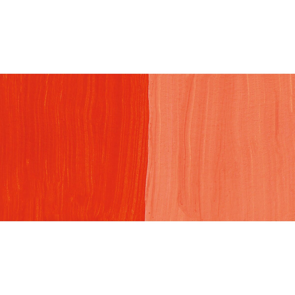 Holbein Fluid Acrylic Paint - Imidazolone Orange swatch