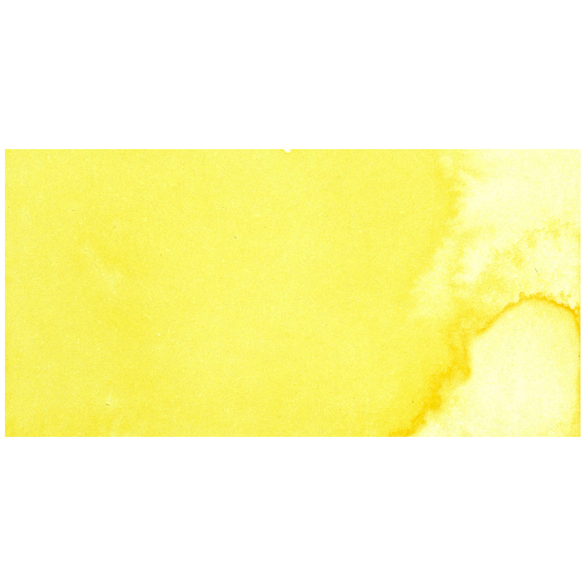 Kuretake Gansai Tambi Watercolor Pan - Aureolin swatch