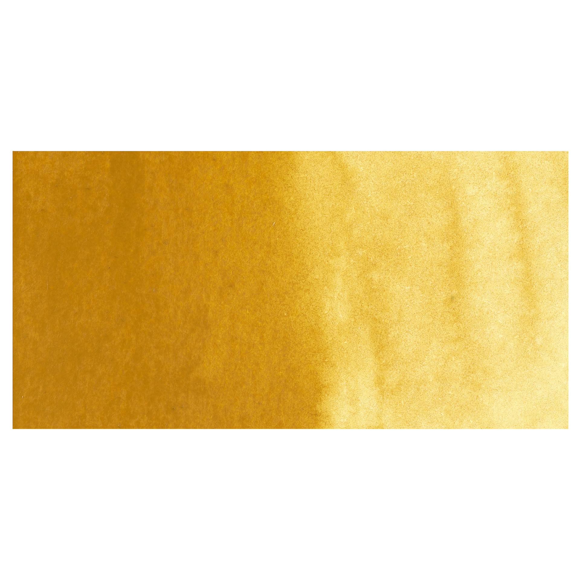 Kuretake Gansai Tambi Watercolor Pan - Yellow Ochre swatch
