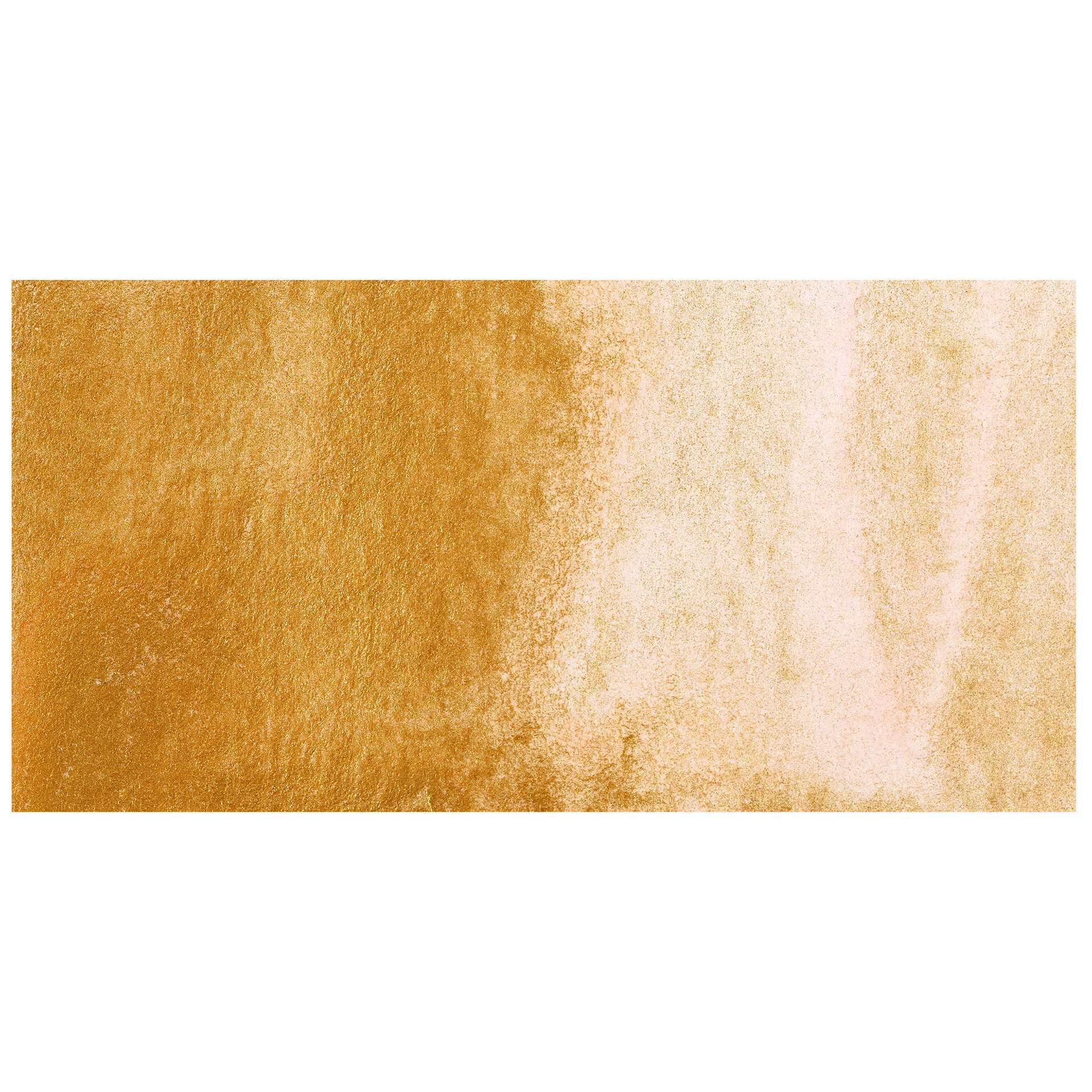 Kuretake Gansai Tambi Watercolor Pan - Red Gold swatch