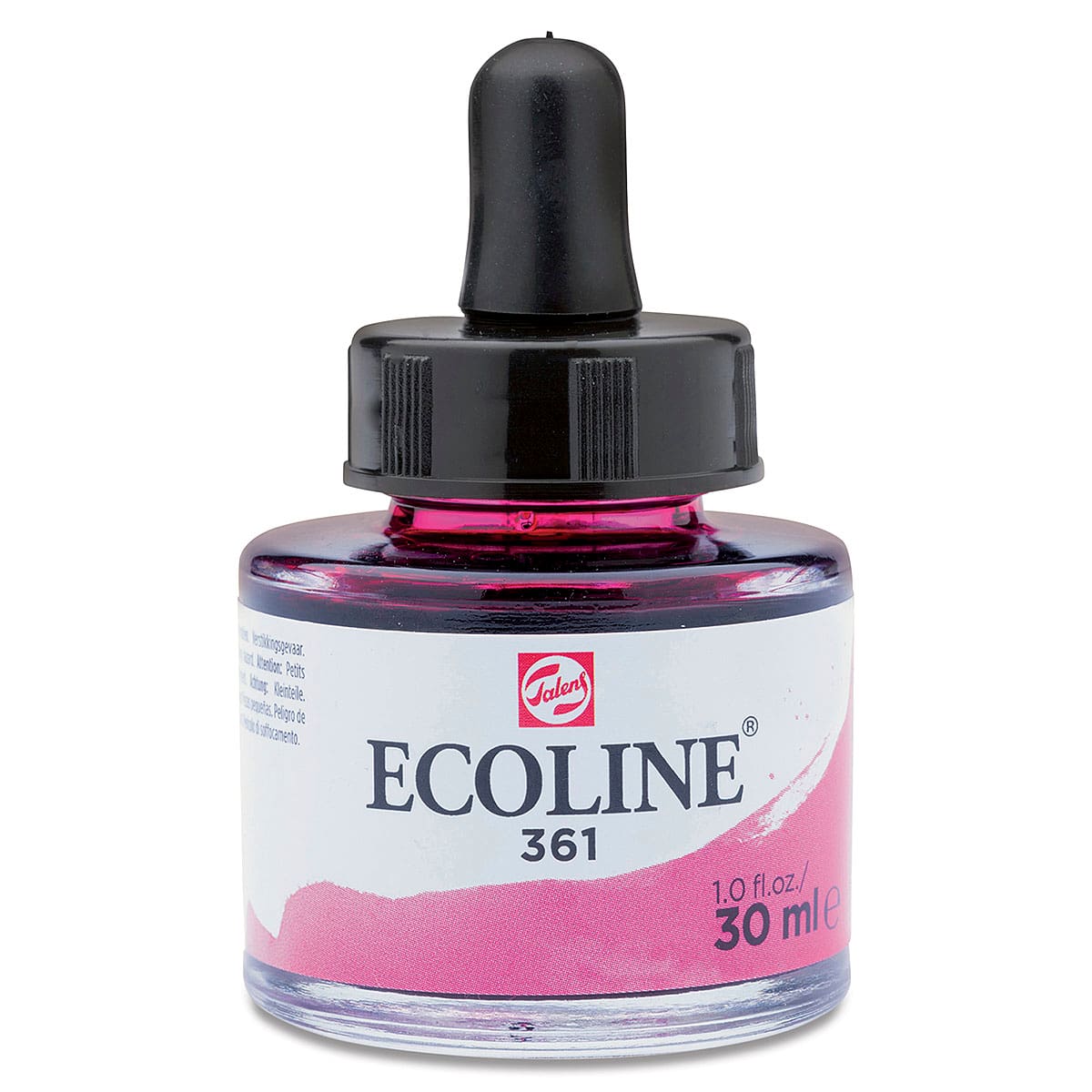 Ecoline Liquid Watercolor with Dropper - Light Rose, 30 ml jar