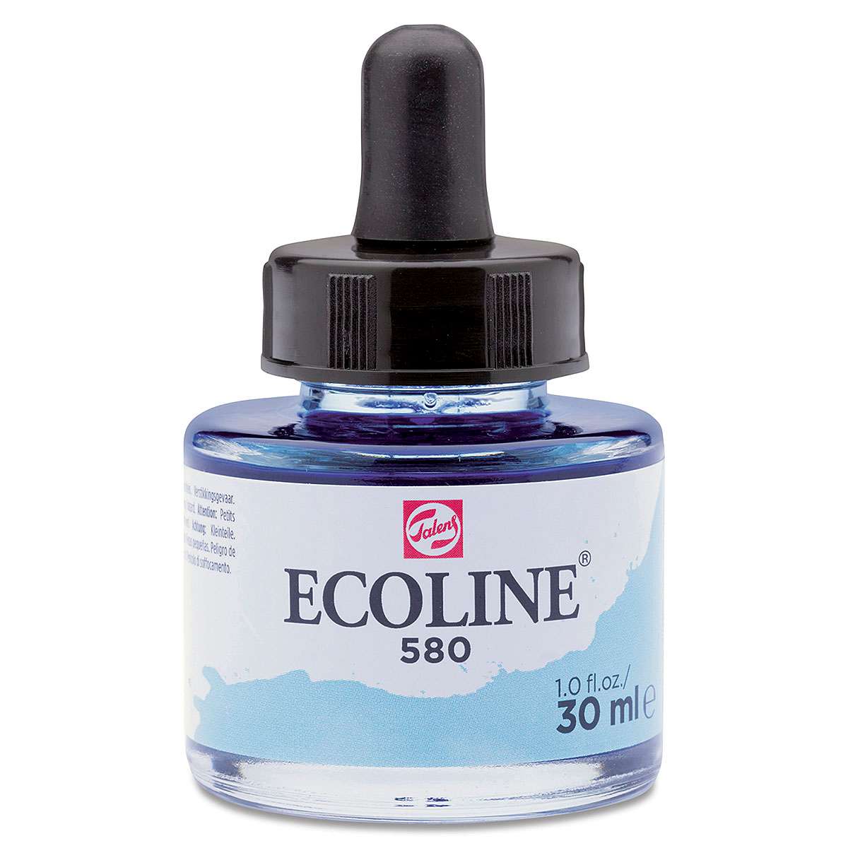 Ecoline Liquid Watercolor with Dropper - Pastel Blue, 30 ml jar