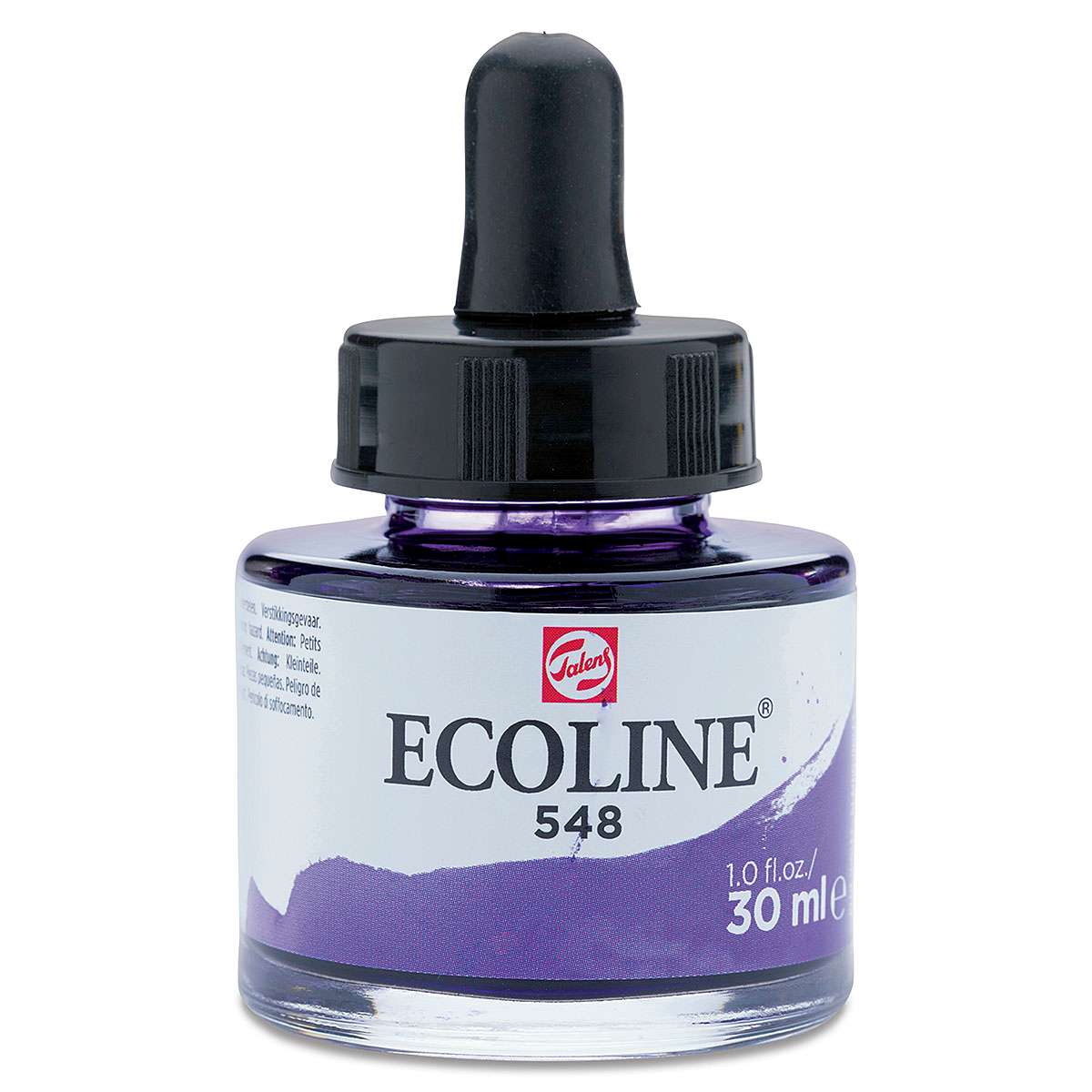 Ecoline Liquid Watercolor with Dropper - Blue Violet, 30 ml jar