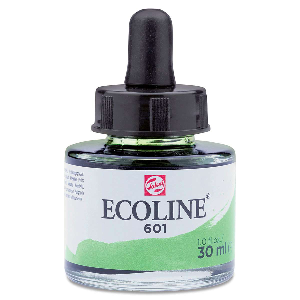 Ecoline Liquid Watercolor with Dropper - Light Green, 30 ml jar