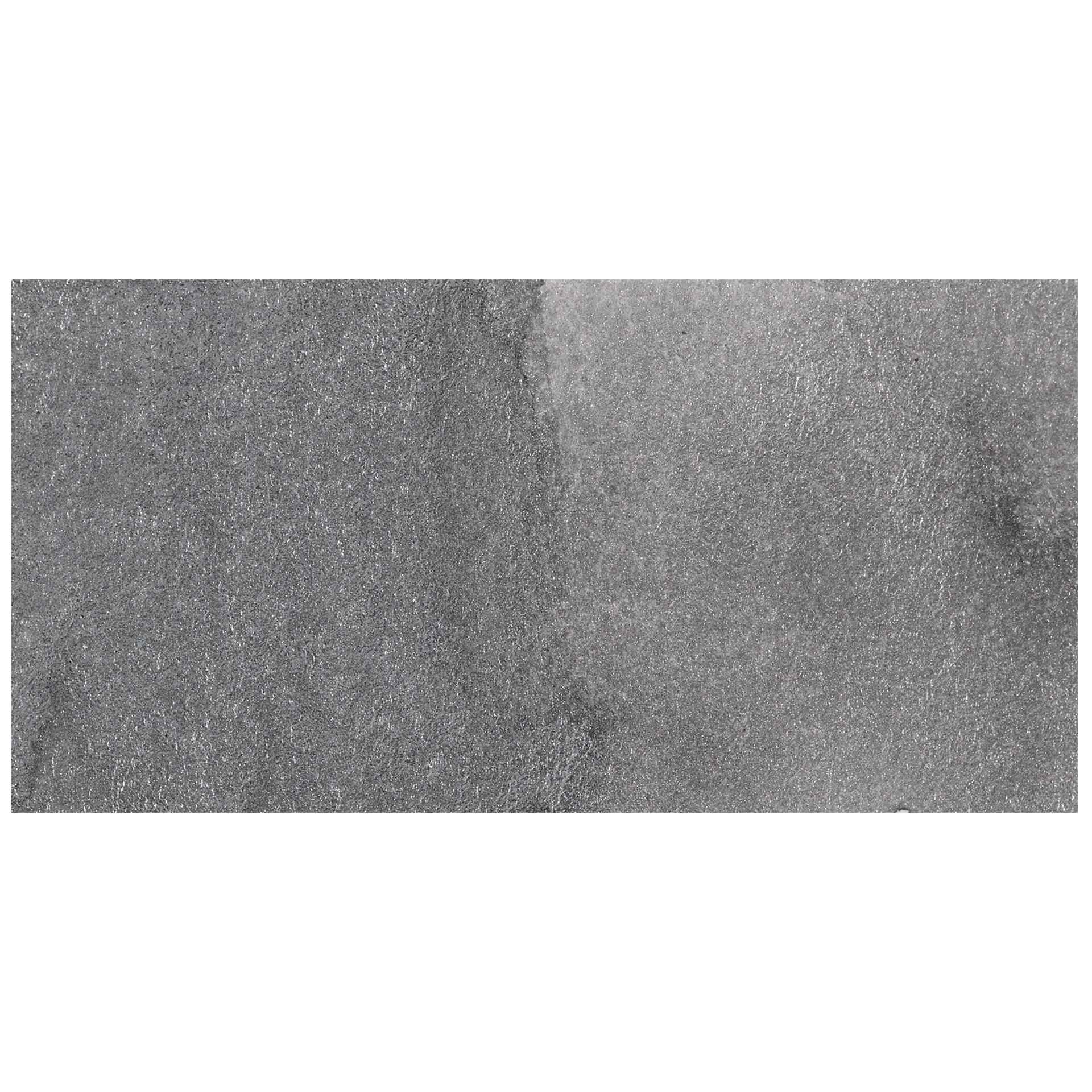 Richeson Collegiate Semi-Moist Metallic Watercolor - Pewter swatch