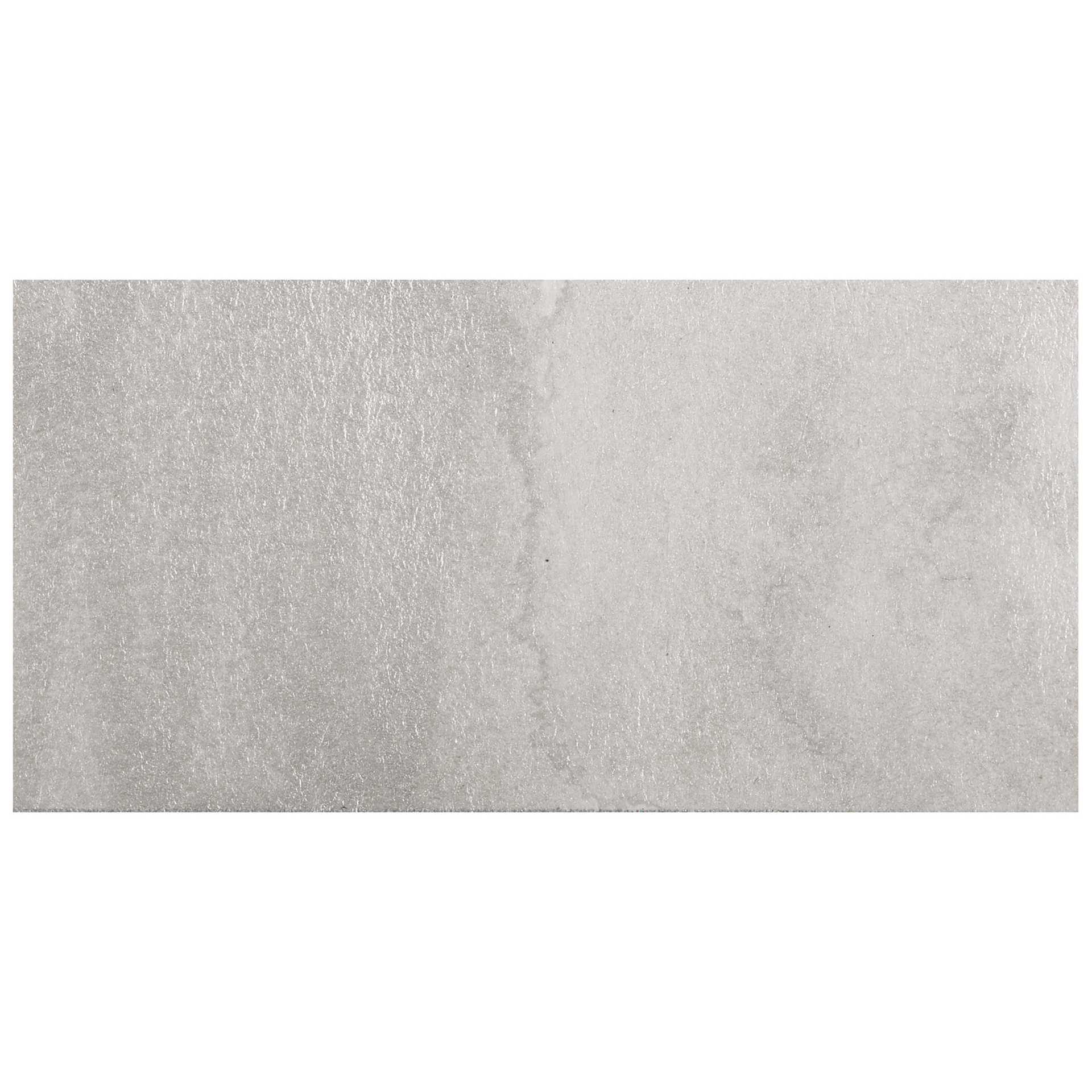 Richeson Collegiate Semi-Moist Metallic Watercolor - Silver swatch