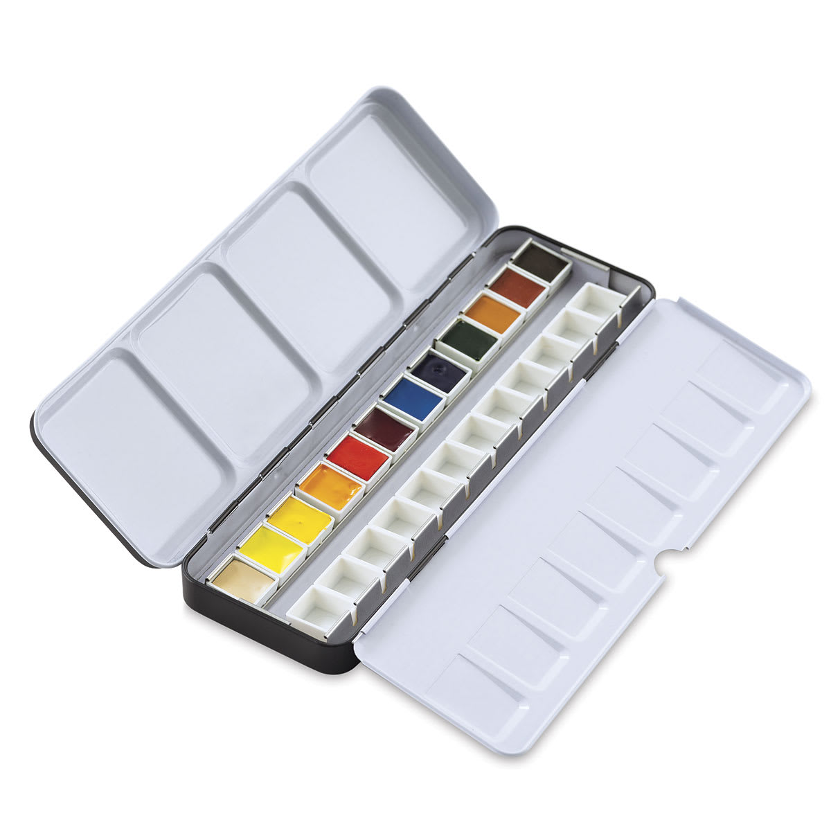 Daniel Smith Watercolor Half Pan - Set of 12, Metal Box, Assorted