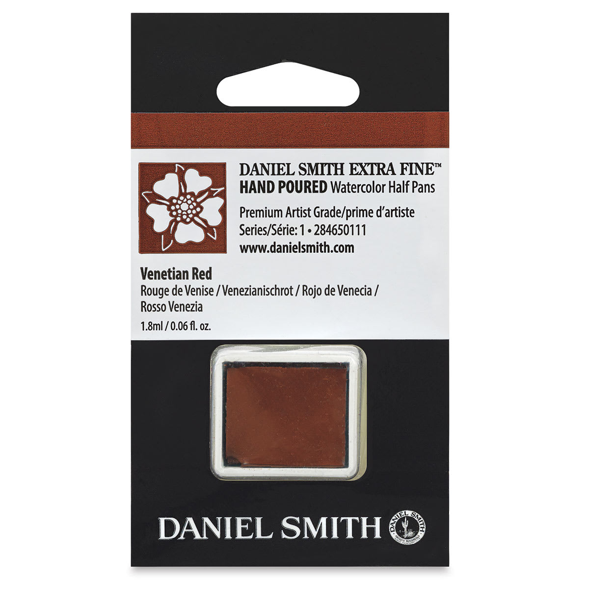 Daniel Smith Extra Fine Watercolor Half Pan - Venetian Red