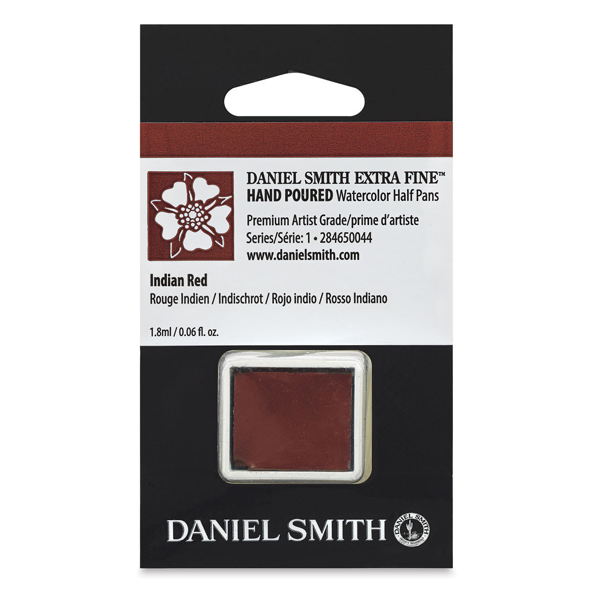 Daniel Smith Extra Fine Watercolor Half Pan - Indian Red
