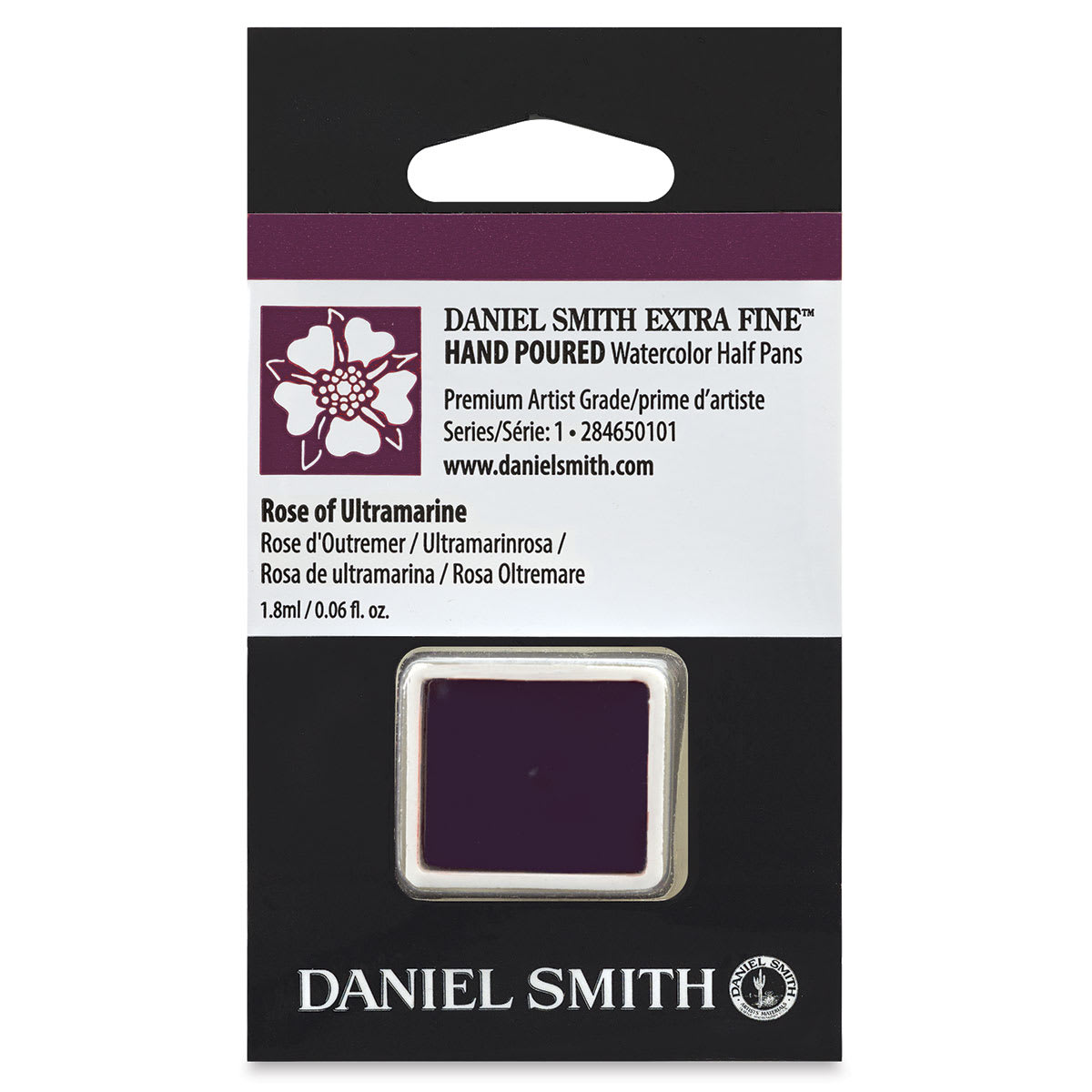 Daniel Smith Extra Fine Watercolor Half Pan - Rose of Ultramarine
