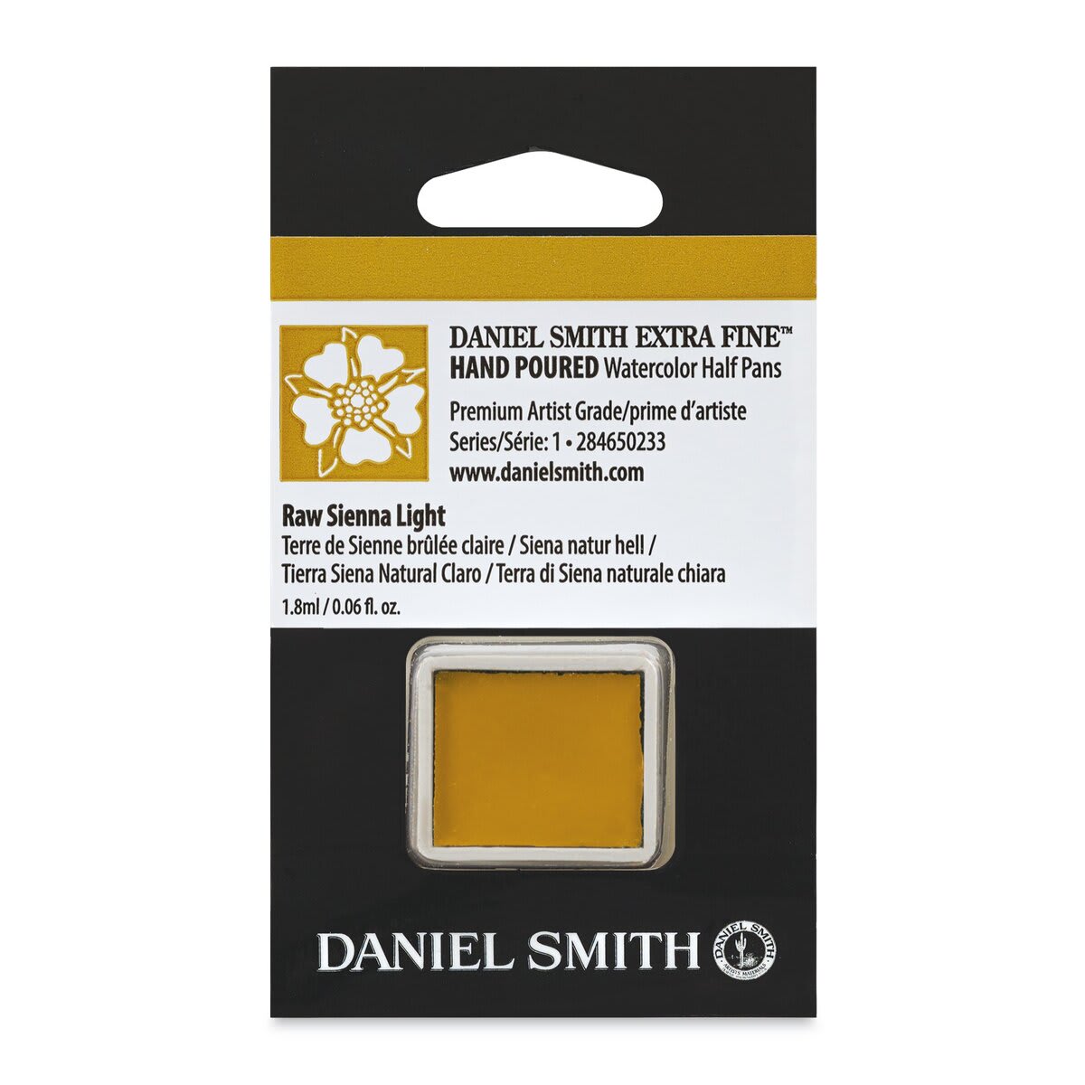 Daniel Smith Watercolor Half Pan - Raw Sienna Light