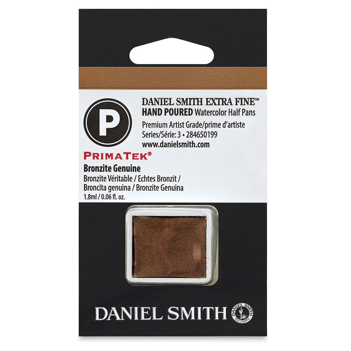 Daniel Smith Extra Fine Watercolor Half Pan - Bronzite Genuine