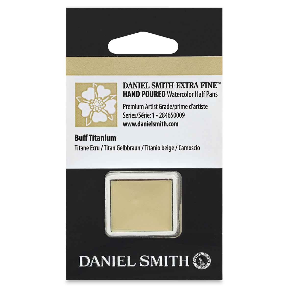 Daniel Smith Extra Fine Watercolor Half Pan - Buff Titanium